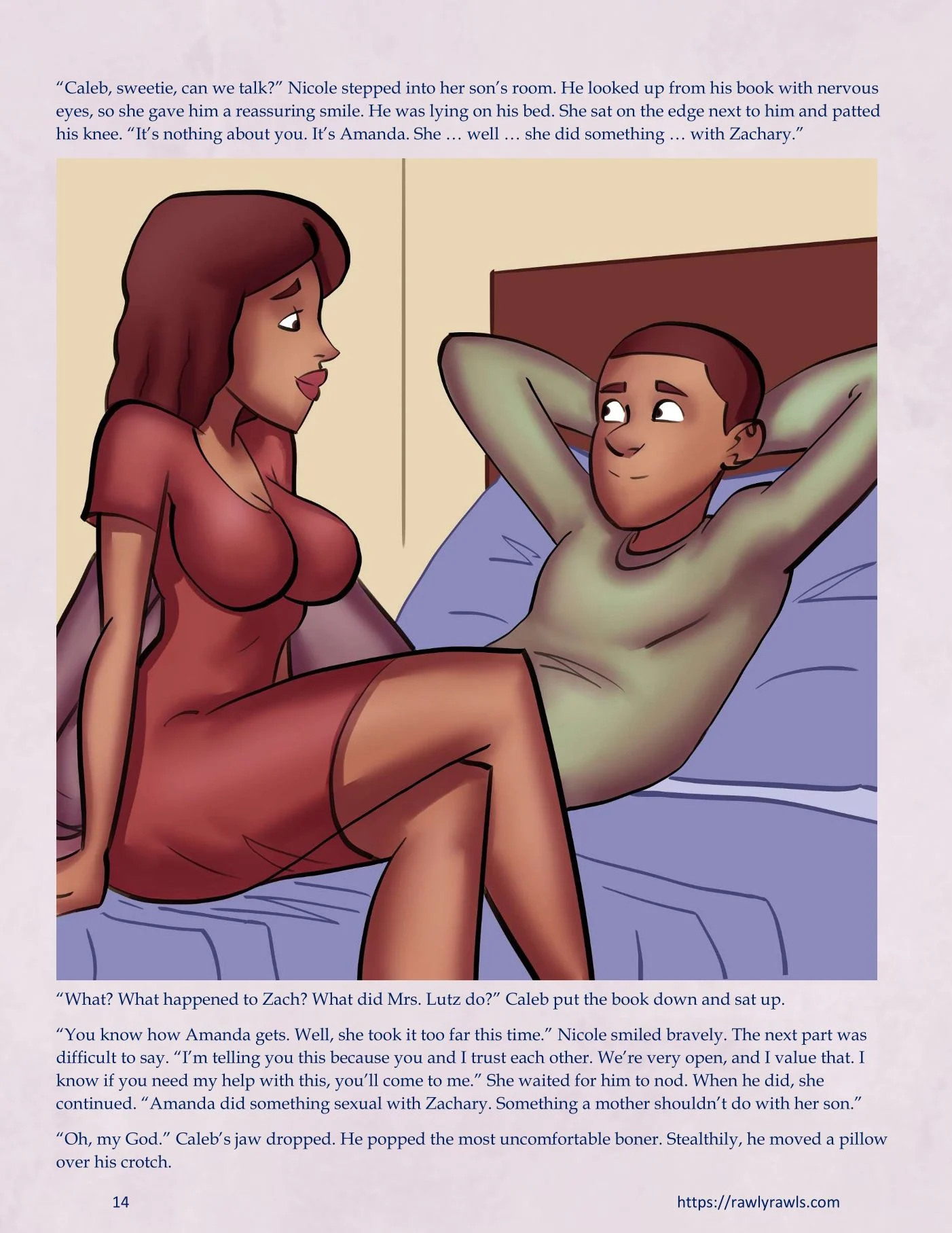 Inevitable [SeventeenSam , RawlyRawls] 7 . Inevitable - Chapter 7 [SeventeenSam , RawlyRawls] – page 14