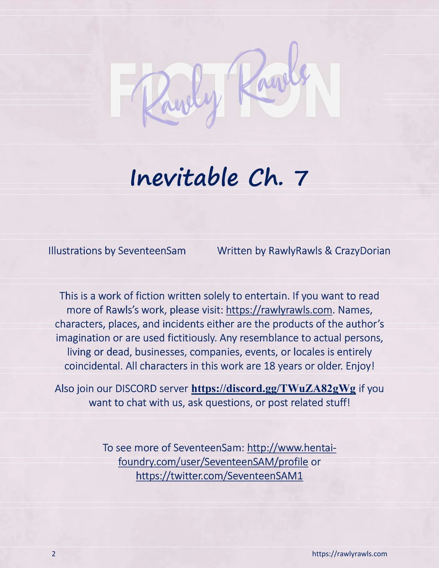 Inevitable [SeventeenSam , RawlyRawls] 7 . Inevitable - Chapter 7 [SeventeenSam , RawlyRawls] – page 2