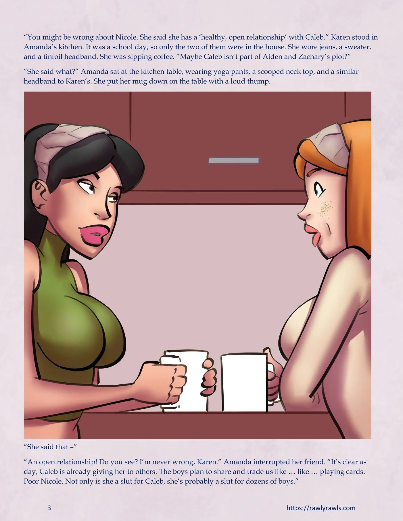 Inevitable [SeventeenSam , RawlyRawls] 7 . Inevitable - Chapter 7 [SeventeenSam , RawlyRawls] – page 3