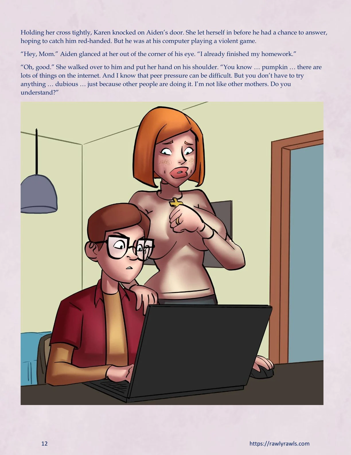 Inevitable [SeventeenSam , RawlyRawls] 2 . Inevitable - Chapter 2 [SeventeenSam , RawlyRawls] – page 12
