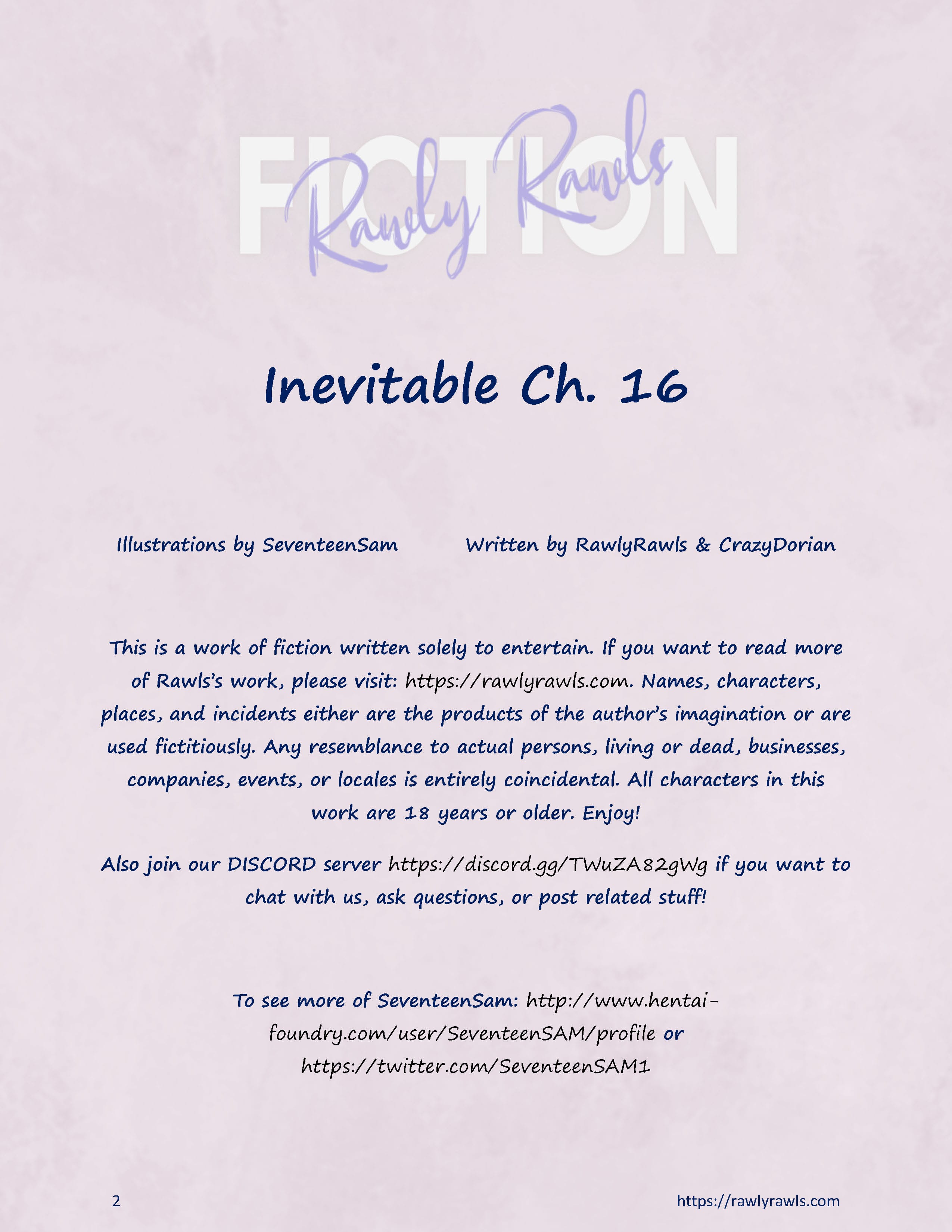 Inevitable [SeventeenSam , RawlyRawls] 16 . Inevitable - Chapter 16 [SeventeenSam , RawlyRawls] – page 2