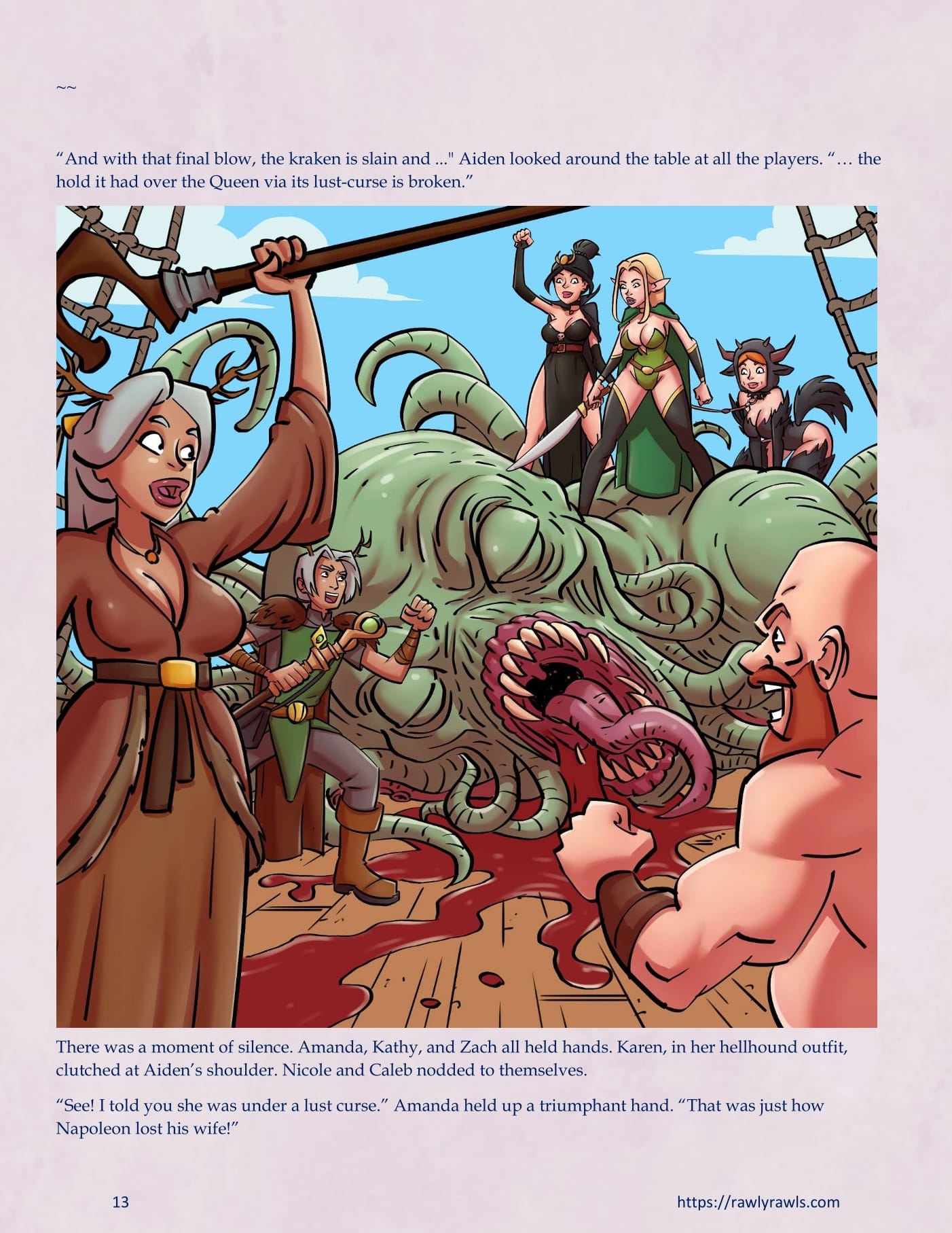 Inevitable [SeventeenSam , RawlyRawls] 33 . Inevitable - Chapter 33 [SeventeenSam , RawlyRawls] – page 13