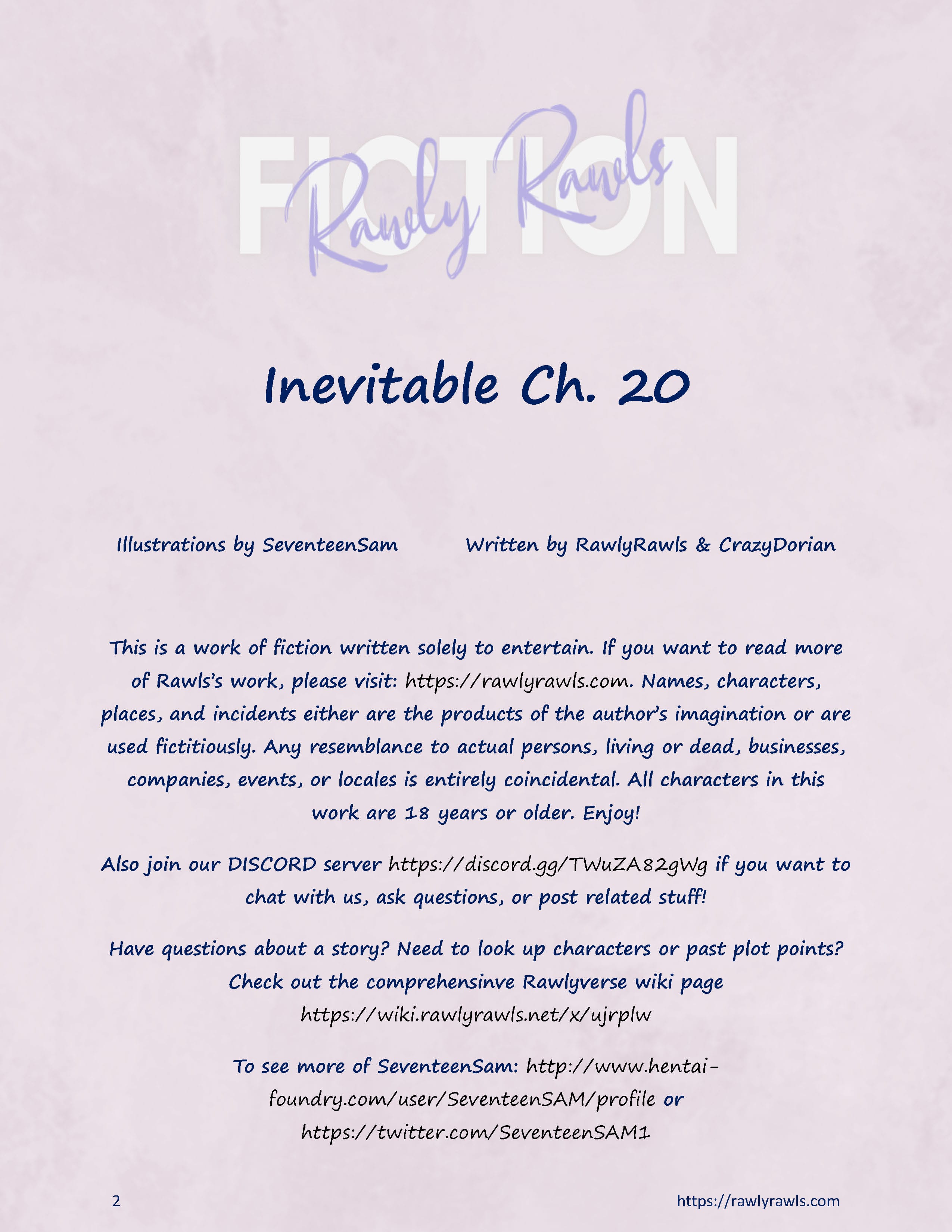 Inevitable [SeventeenSam , RawlyRawls] 20 . Inevitable - Chapter 20 [SeventeenSam , RawlyRawls] – page 2