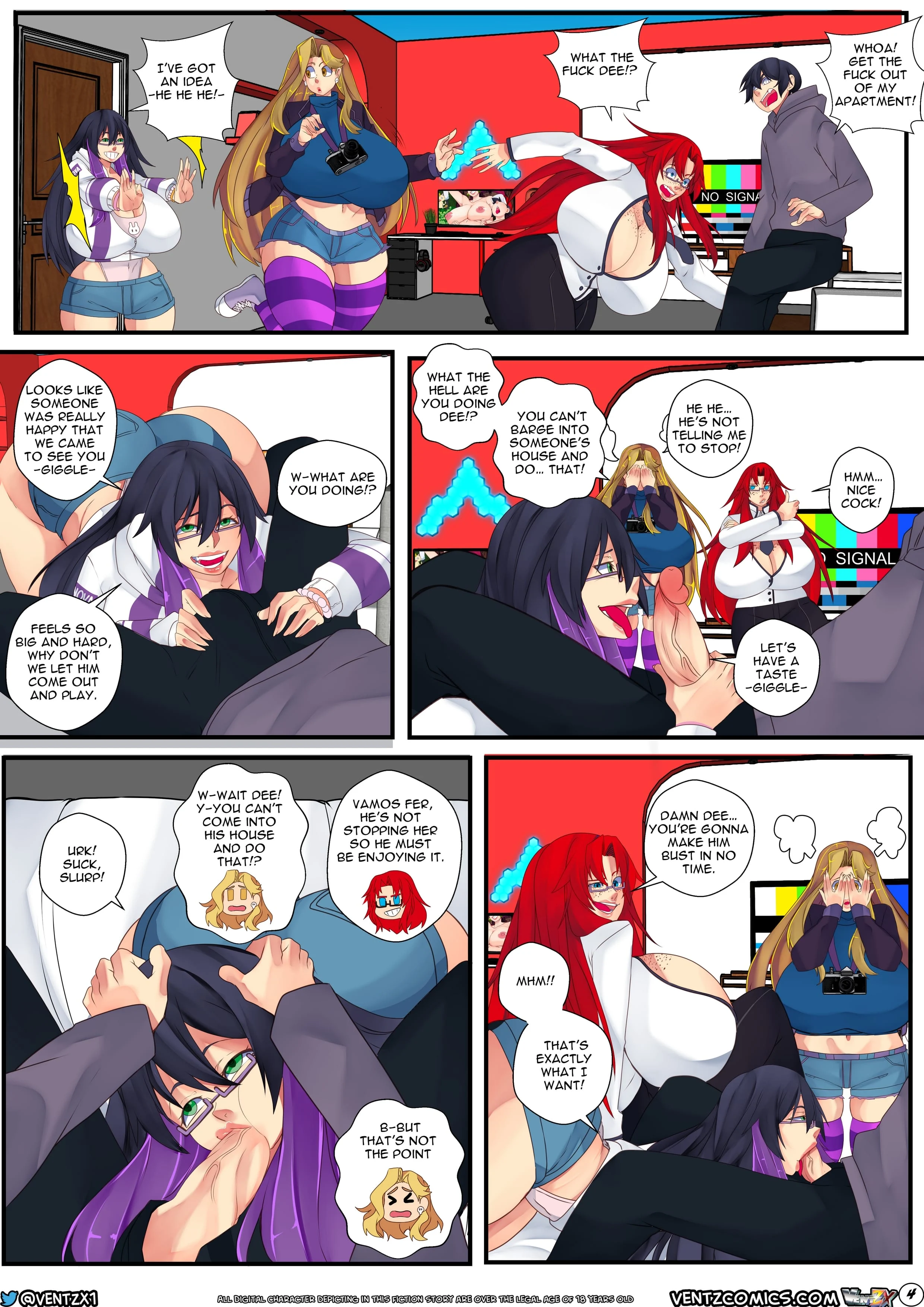 Naughty New Year’s Eve [Ventz Comics] 1 . Naughty New Year's Eve - Chapter 1 [Ventz Comics] – page 6