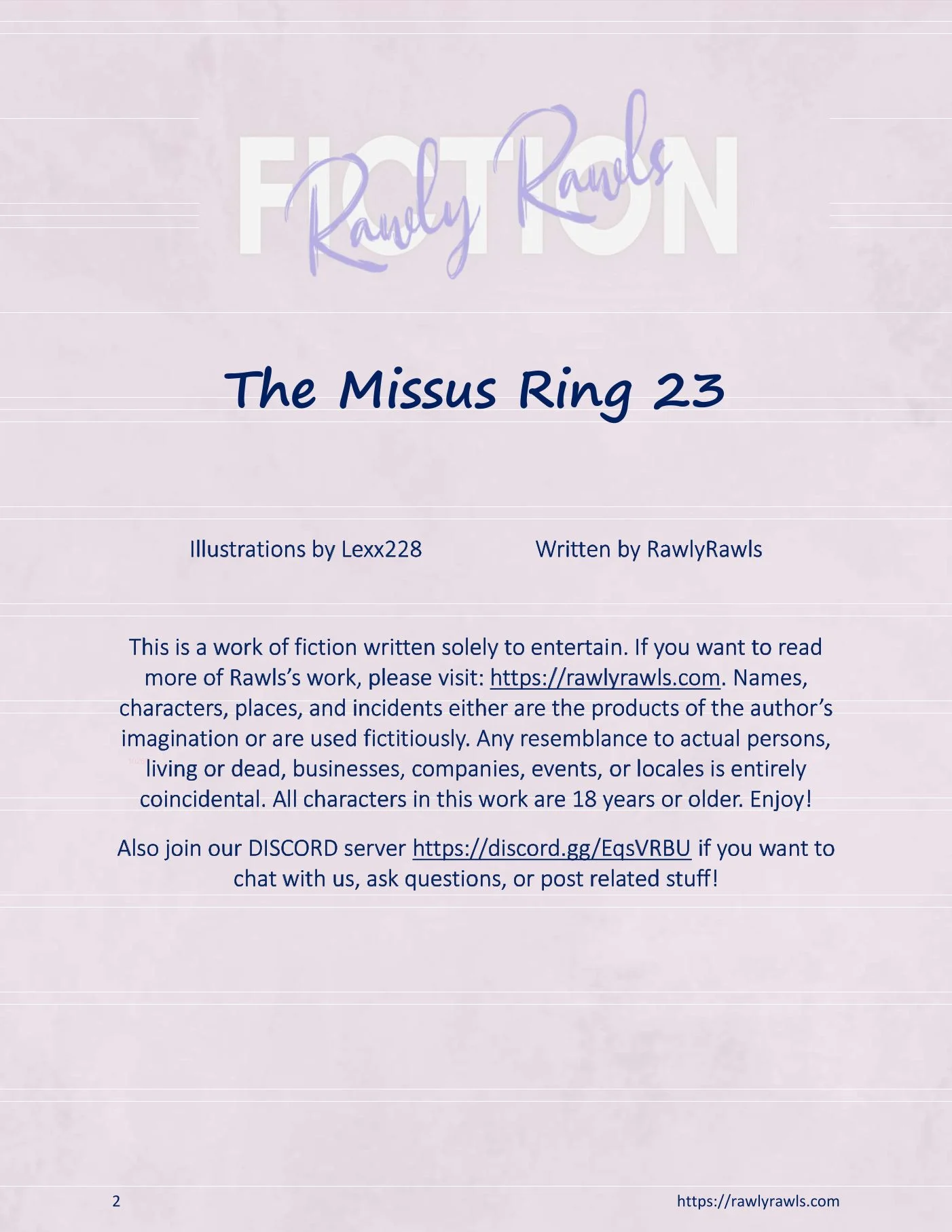 The Missus Ring [Lexx228 , RawlyRawls] 23 . The Missus Ring - Chapter 23 [Lexx228 , RawlyRawls] – page 2