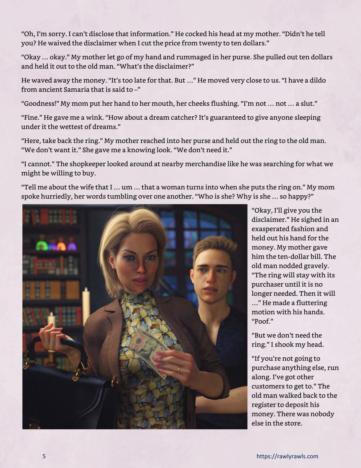 The Missus Ring [Lexx228 , RawlyRawls] 5 . The Missus Ring - Chapter 5 [Lexx228 , RawlyRawls] – page 5