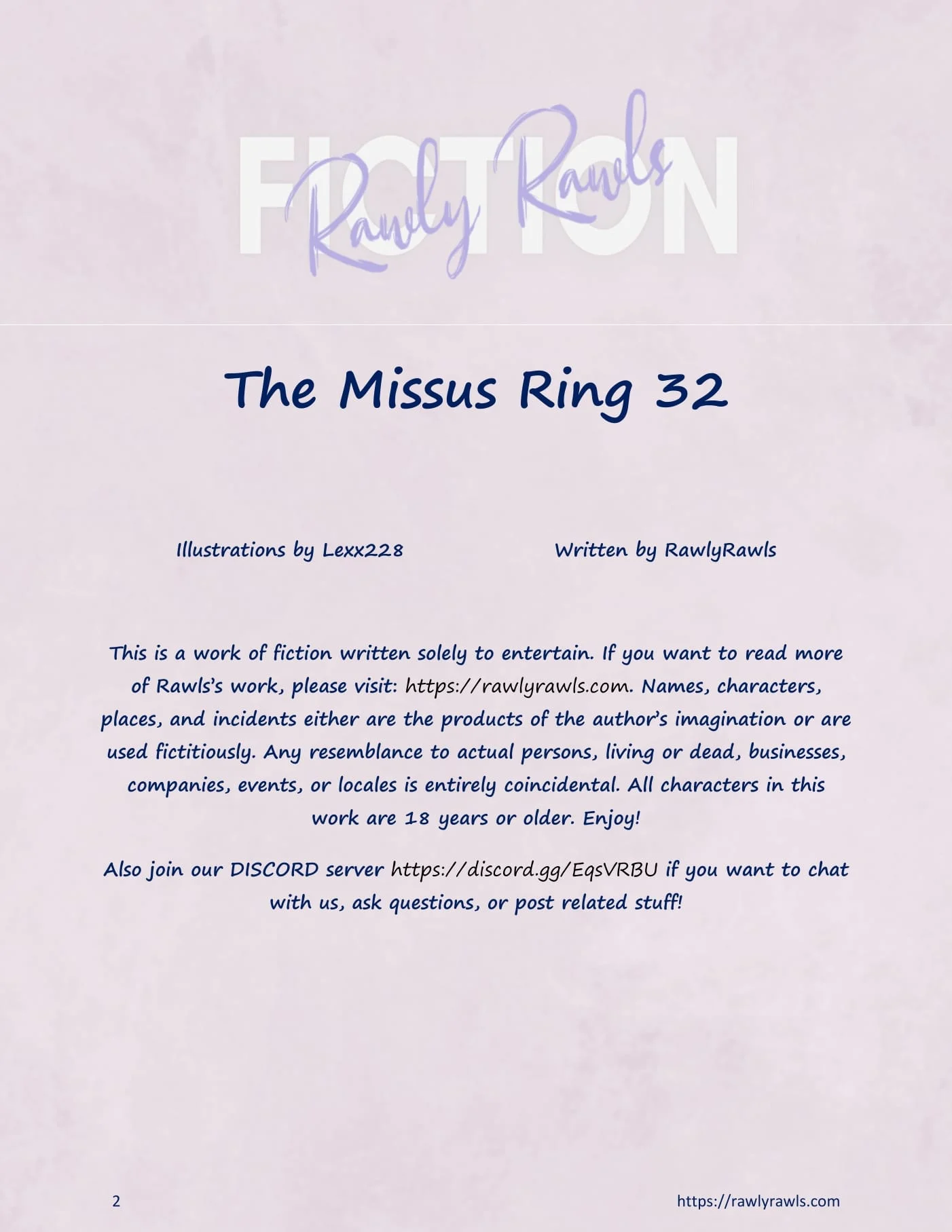 The Missus Ring [Lexx228 , RawlyRawls] 32 . The Missus Ring - Chapter 32 [Lexx228 , RawlyRawls] – page 2