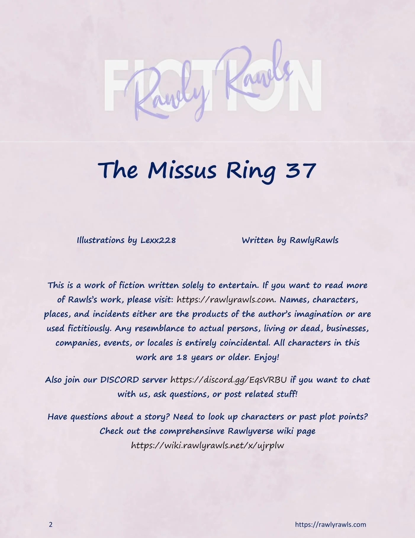 The Missus Ring [Lexx228 , RawlyRawls] 37 . The Missus Ring - Chapter 37 [Lexx228 , RawlyRawls] – page 2