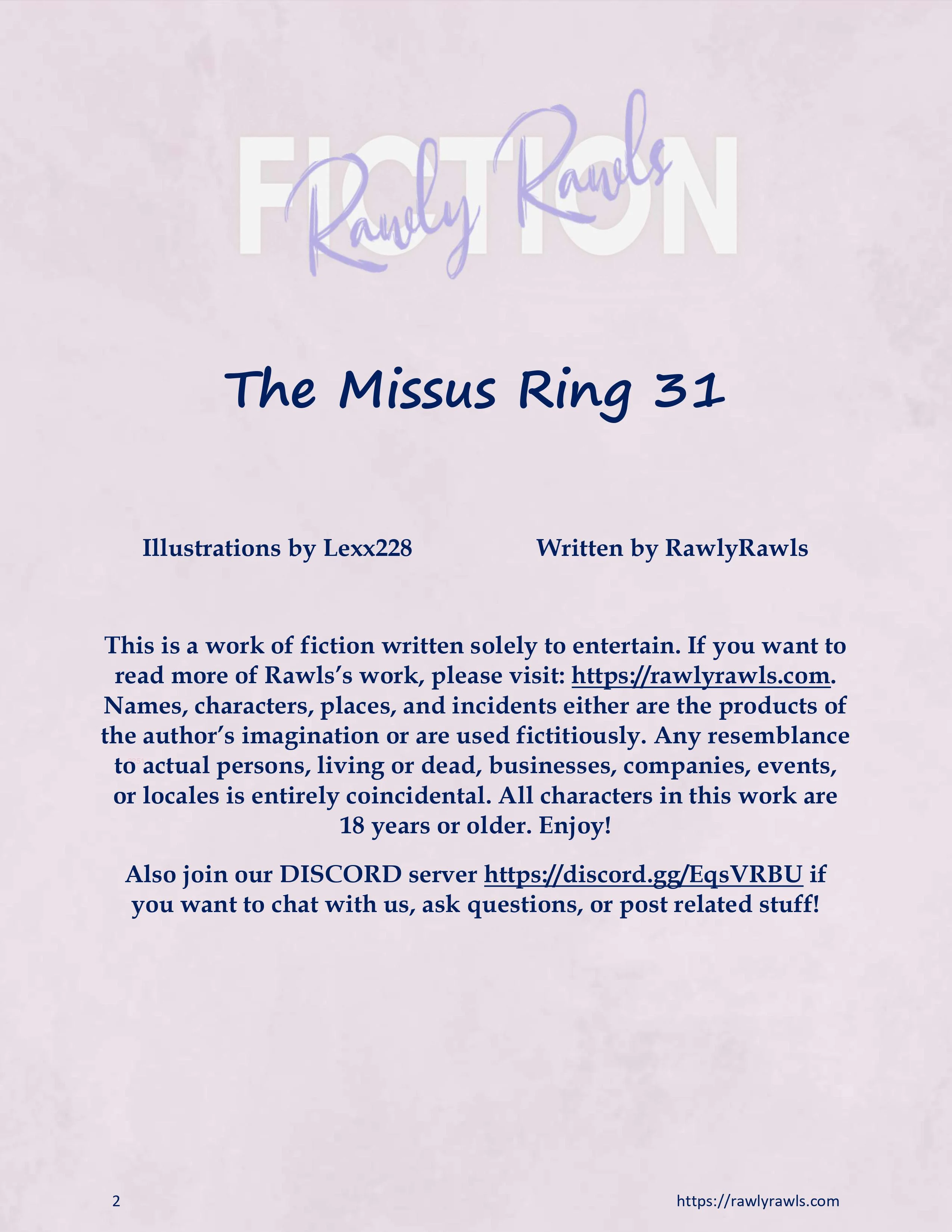 The Missus Ring [Lexx228 , RawlyRawls] 31 . The Missus Ring - Chapter 31 [Lexx228 , RawlyRawls] – page 2