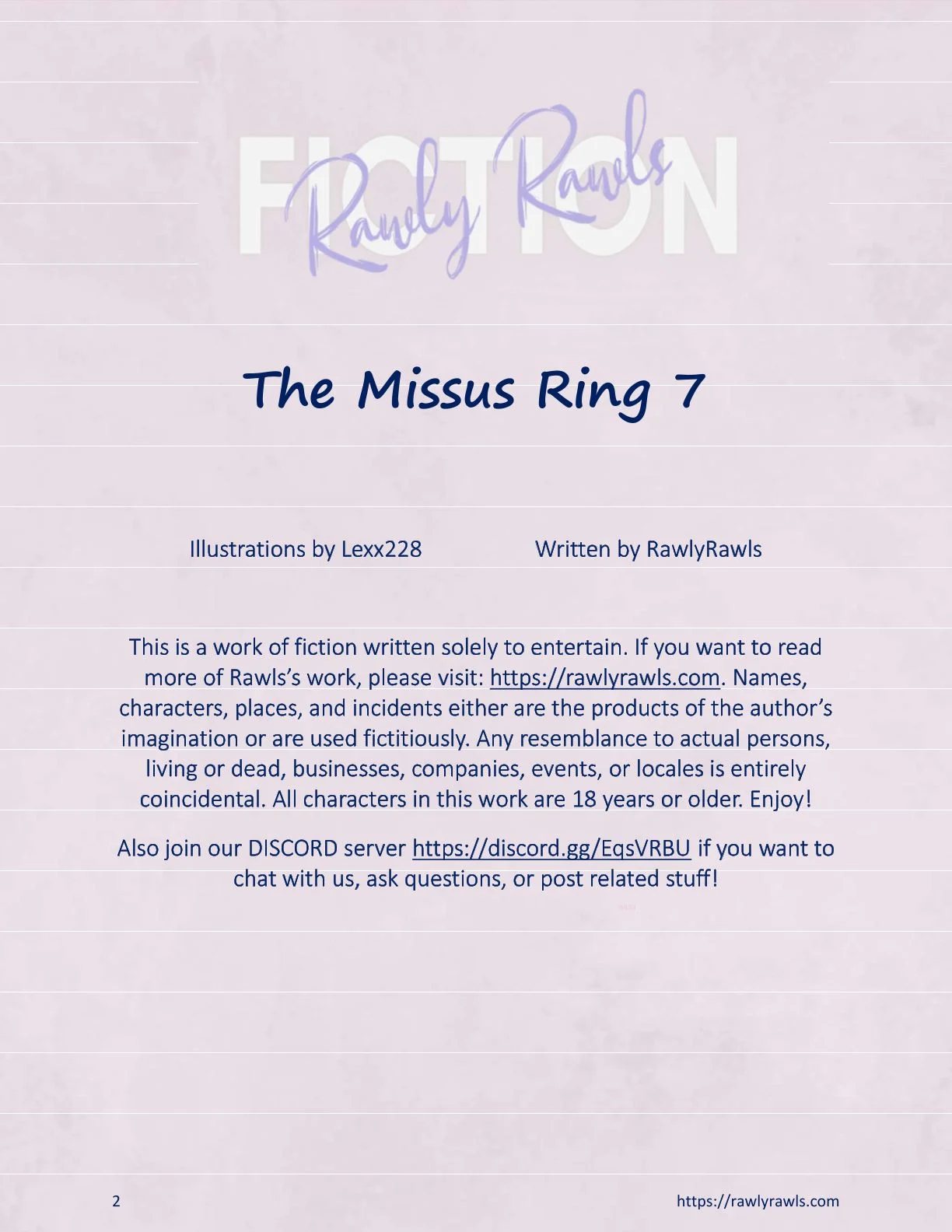 The Missus Ring [Lexx228 , RawlyRawls] 7 . The Missus Ring - Chapter 7 [Lexx228 , RawlyRawls] – page 2
