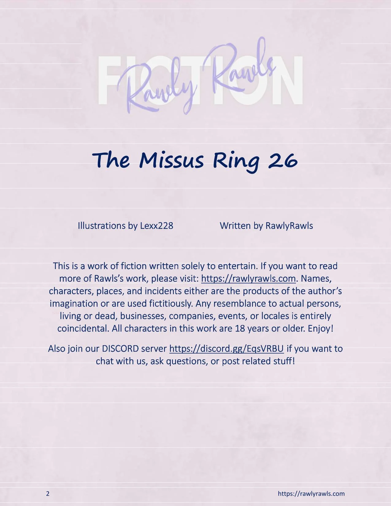 The Missus Ring [Lexx228 , RawlyRawls] 26 . The Missus Ring - Chapter 26 [Lexx228 , RawlyRawls] – page 2