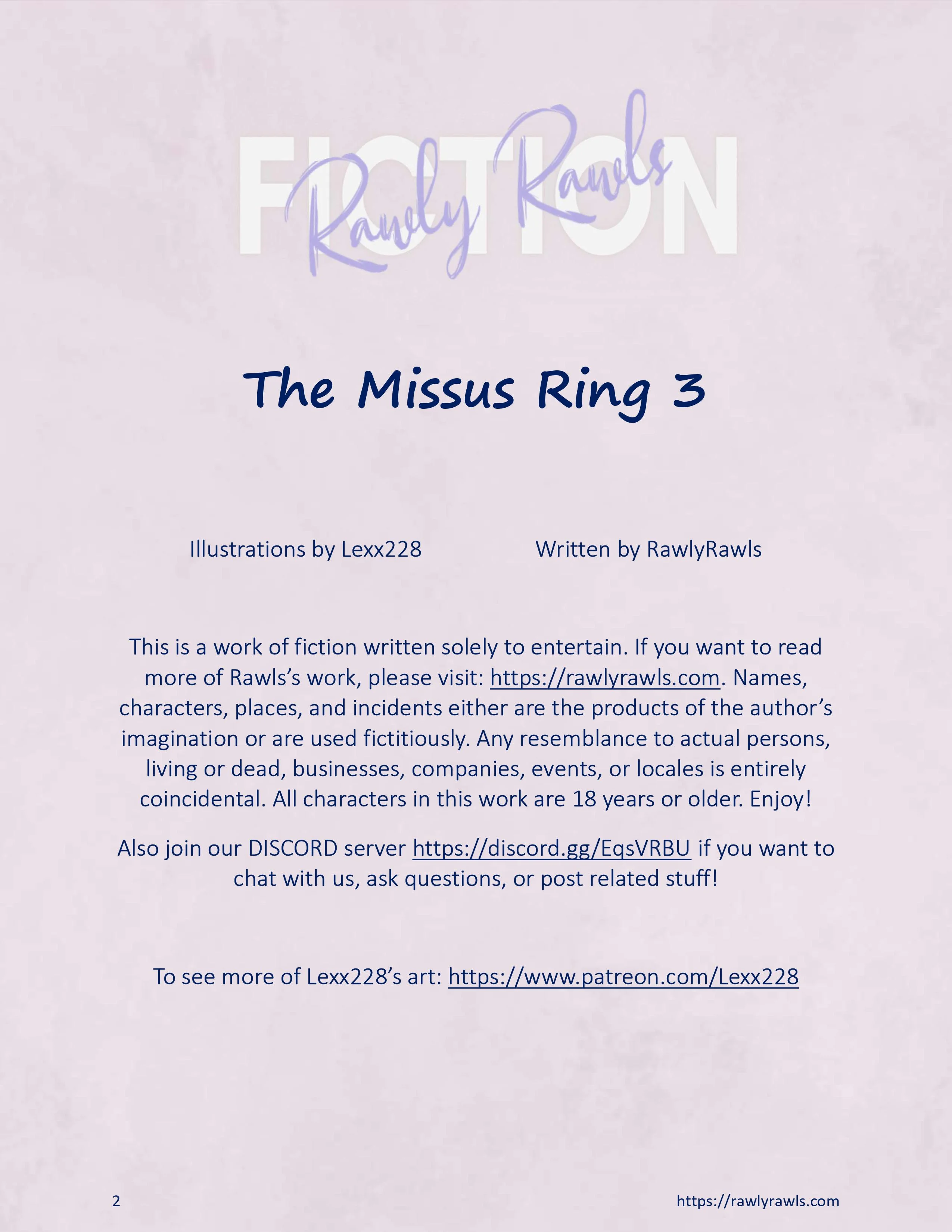 The Missus Ring [Lexx228 , RawlyRawls] 3 . The Missus Ring - Chapter 3 [Lexx228 , RawlyRawls] – page 2