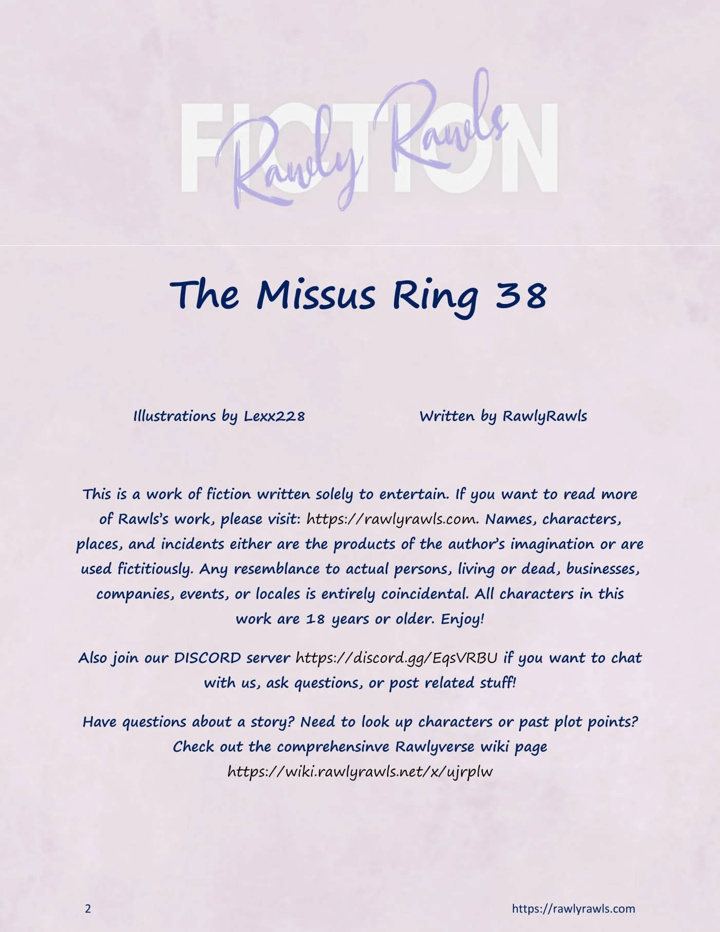 The Missus Ring [Lexx228 , RawlyRawls] 38 . The Missus Ring - Chapter 38 [Lexx228 , RawlyRawls] – page 2