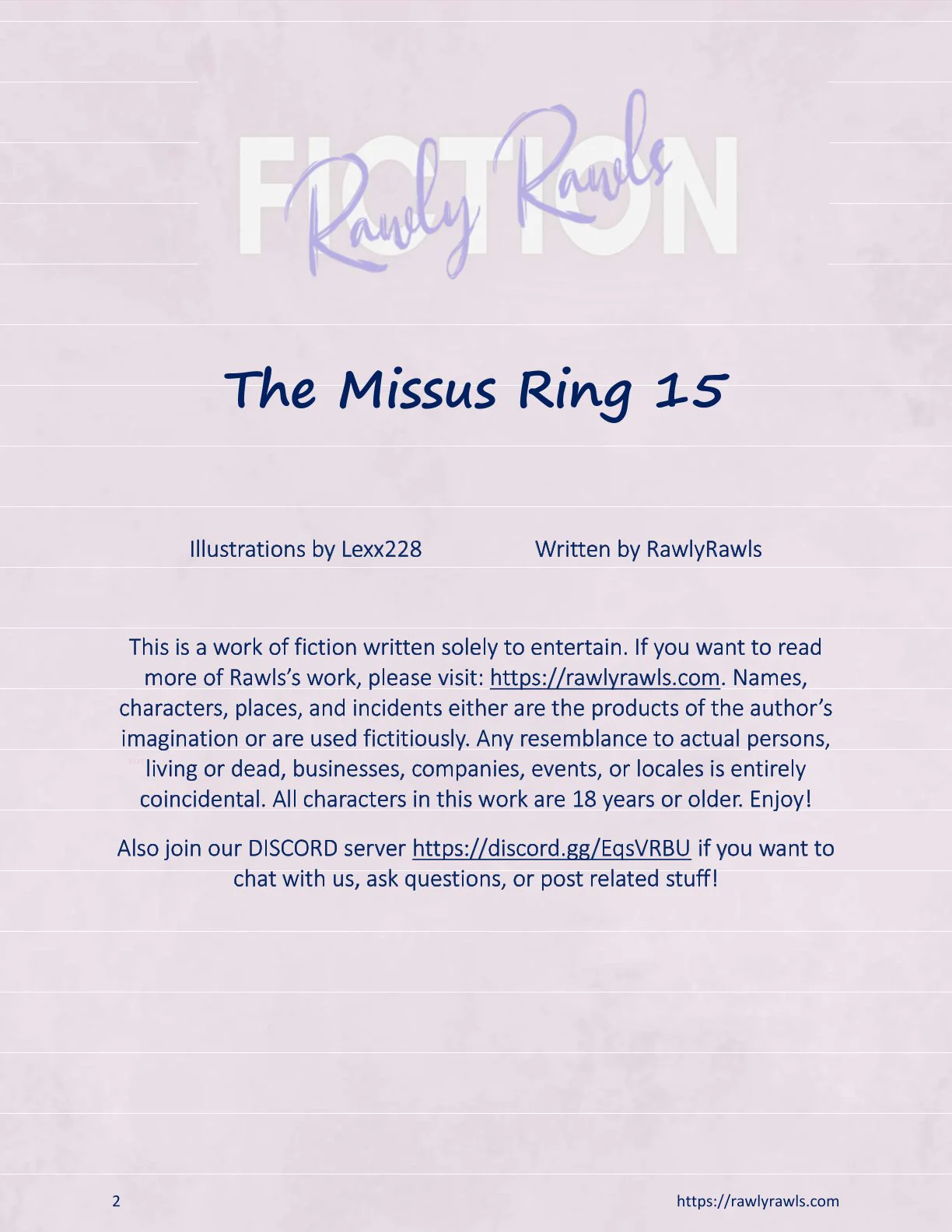 The Missus Ring [Lexx228 , RawlyRawls] 15 . The Missus Ring - Chapter 15 [Lexx228 , RawlyRawls] – page 2