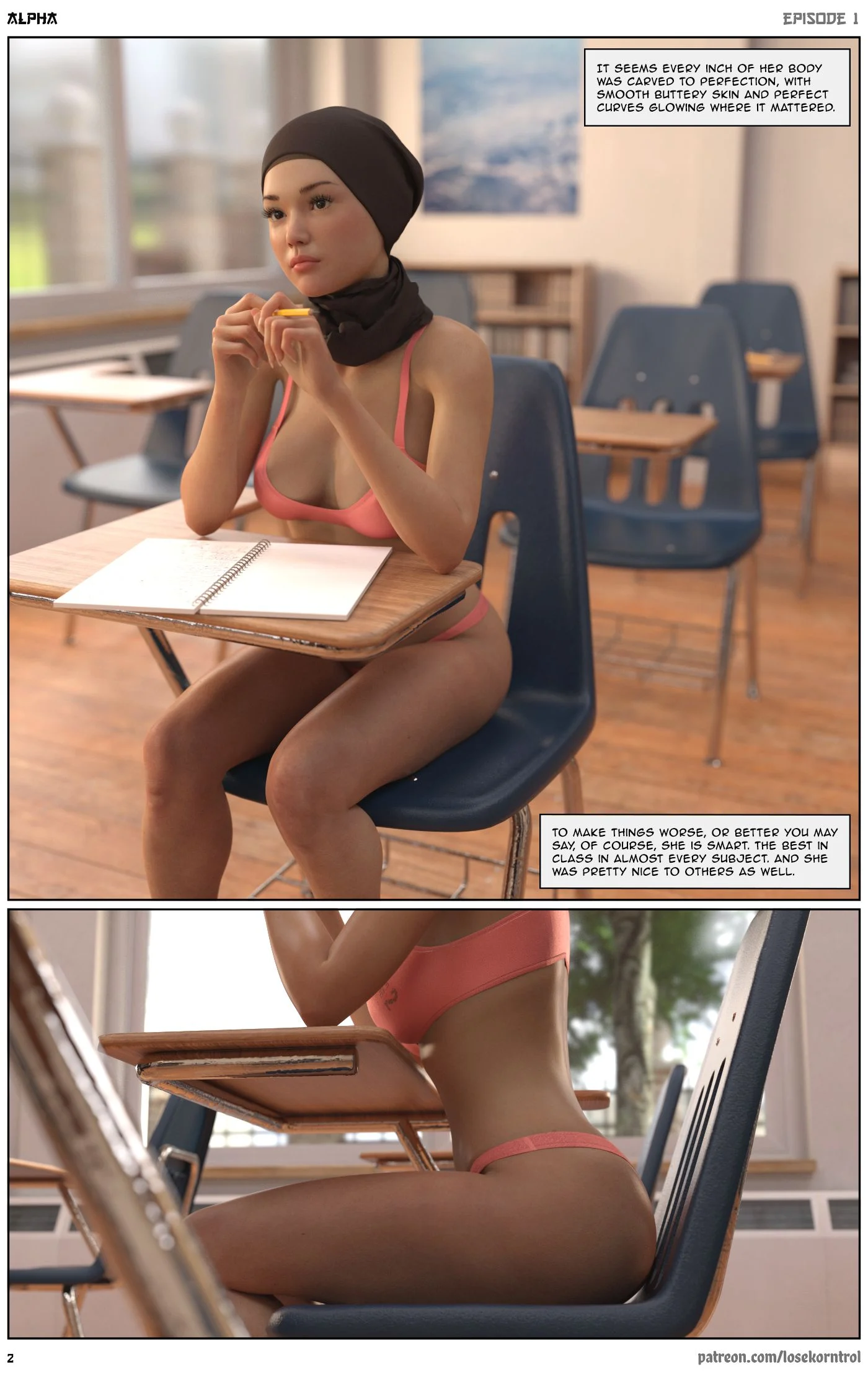 Alpha [LoseKorntrol , Hijab 3DX] 1 . Alpha - Chapter 1 [LoseKorntrol , Hijab 3DX] – page 2