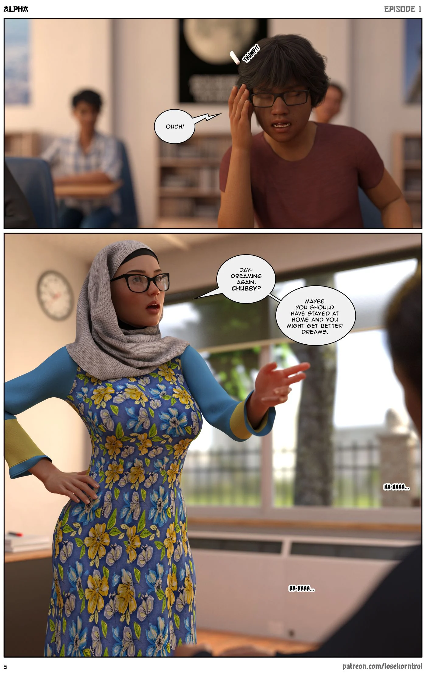 Alpha [LoseKorntrol , Hijab 3DX] 1 . Alpha - Chapter 1 [LoseKorntrol , Hijab 3DX] – page 5