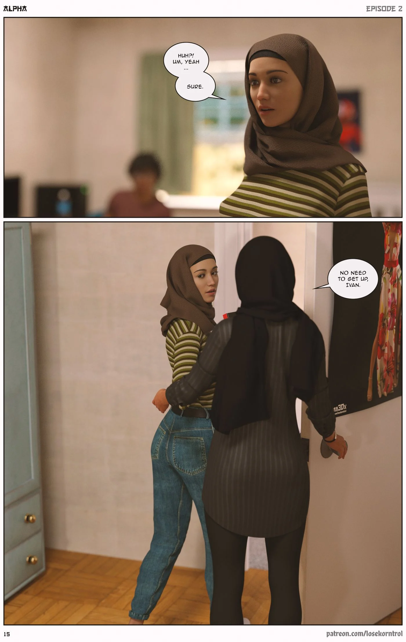Alpha [LoseKorntrol , Hijab 3DX] 2 . Alpha  - Chapter 2 [LoseKorntrol , Hijab 3DX] – page 16