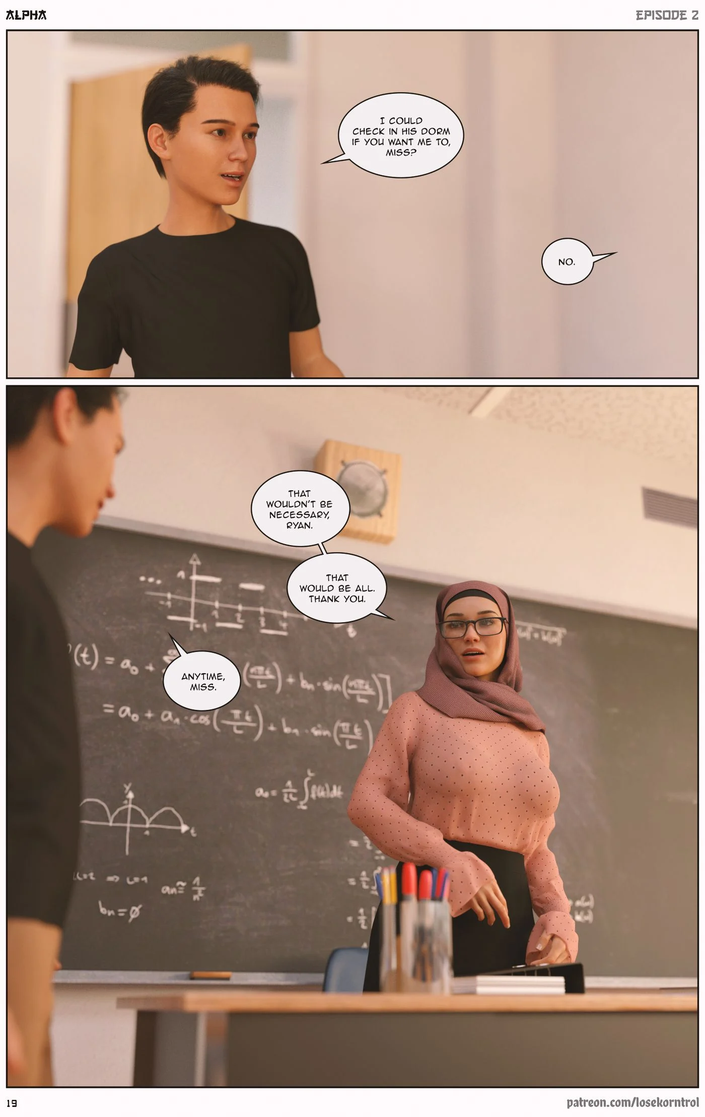 Alpha [LoseKorntrol , Hijab 3DX] 2 . Alpha  - Chapter 2 [LoseKorntrol , Hijab 3DX] – page 20