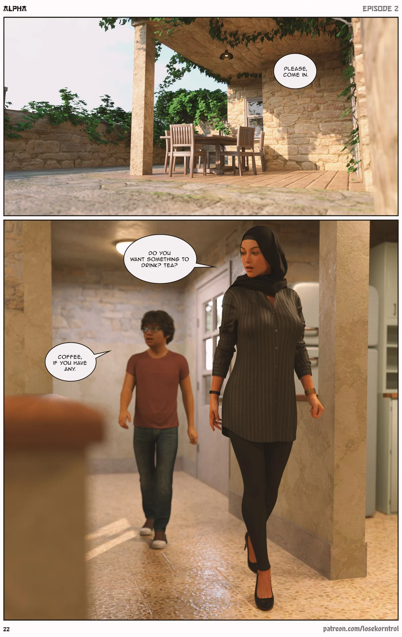 Alpha [LoseKorntrol , Hijab 3DX] 2 . Alpha  - Chapter 2 [LoseKorntrol , Hijab 3DX] – page 23