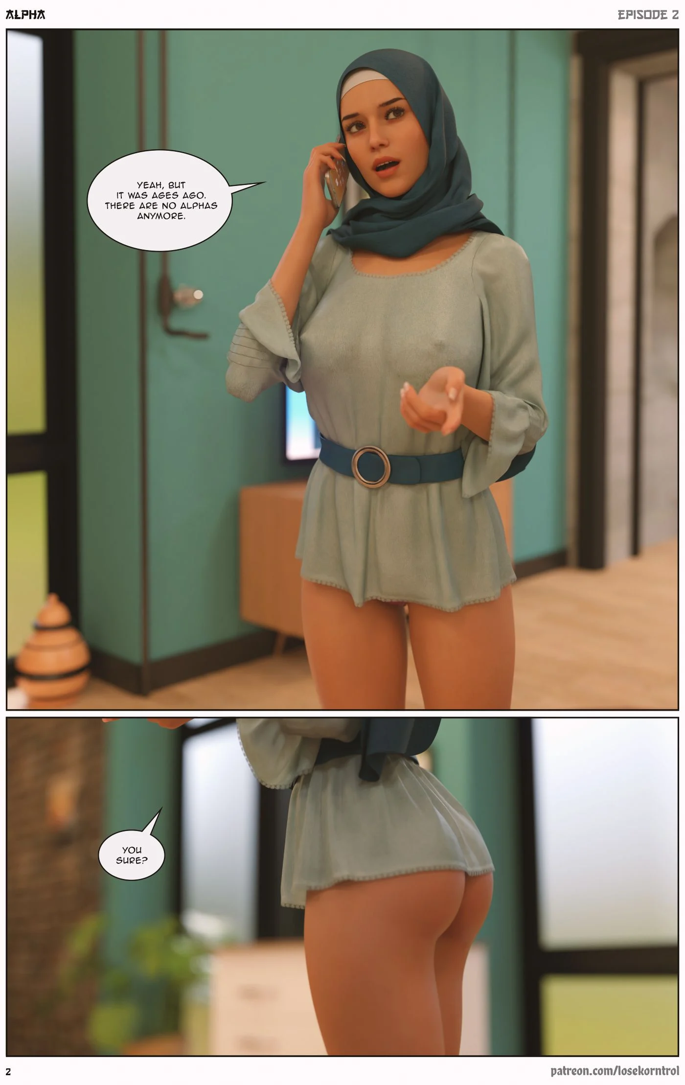 Alpha [LoseKorntrol , Hijab 3DX] 2 . Alpha  - Chapter 2 [LoseKorntrol , Hijab 3DX] – page 3