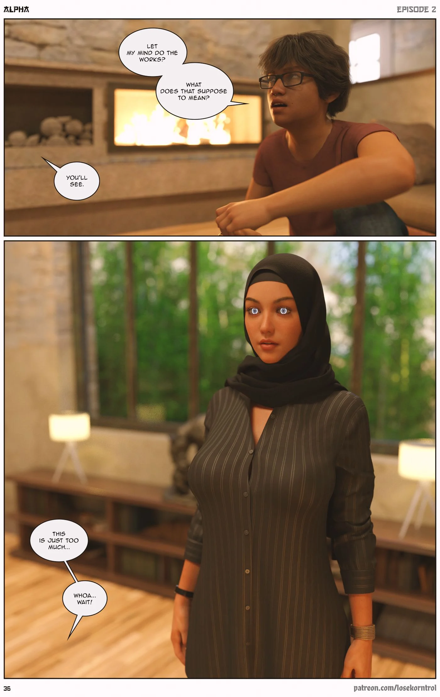 Alpha [LoseKorntrol , Hijab 3DX] 2 . Alpha  - Chapter 2 [LoseKorntrol , Hijab 3DX] – page 37