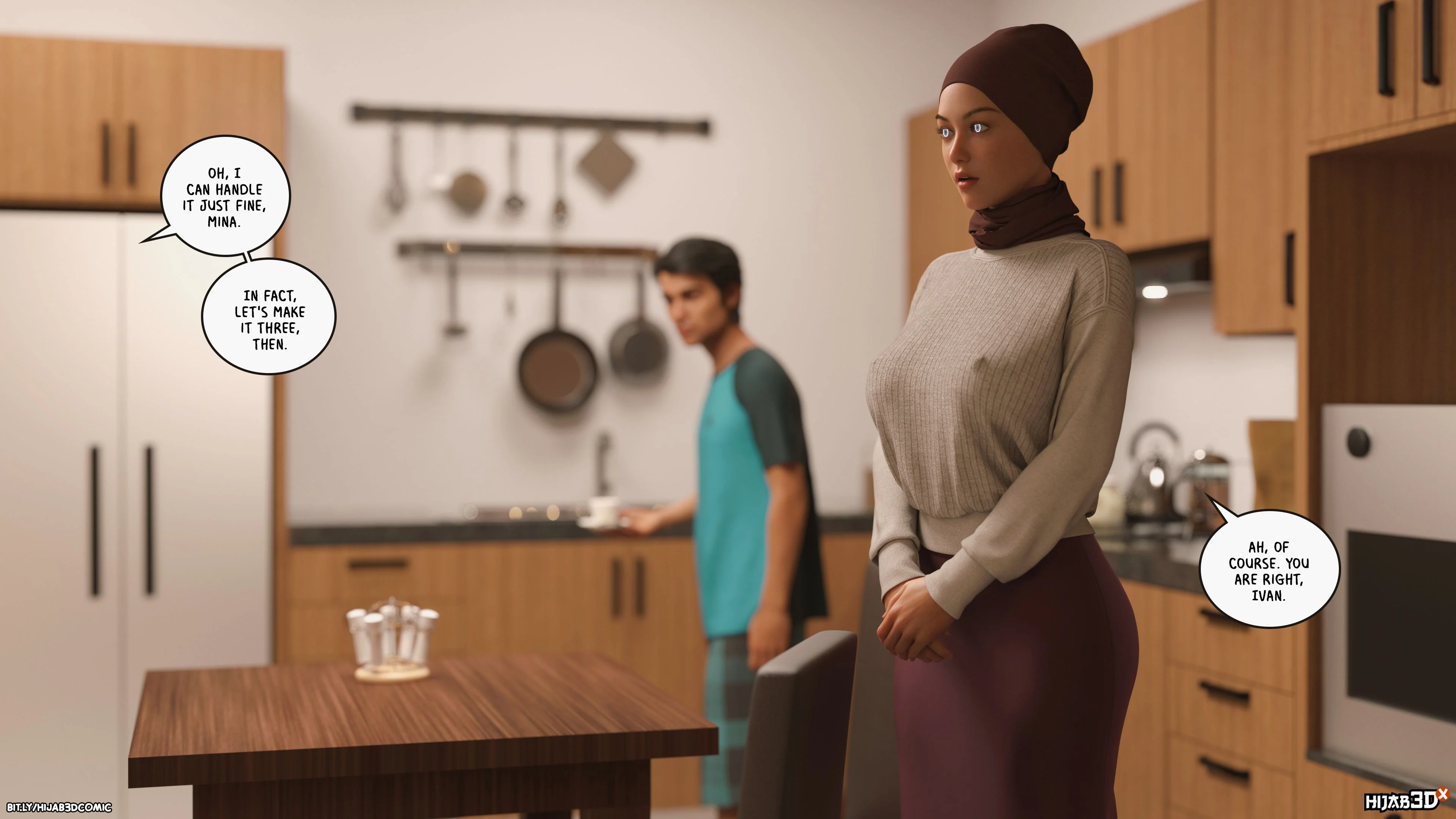 Alpha [LoseKorntrol , Hijab 3DX] 5 . Alpha - Chapter 5 [LoseKorntrol , Hijab 3DX] – page 71