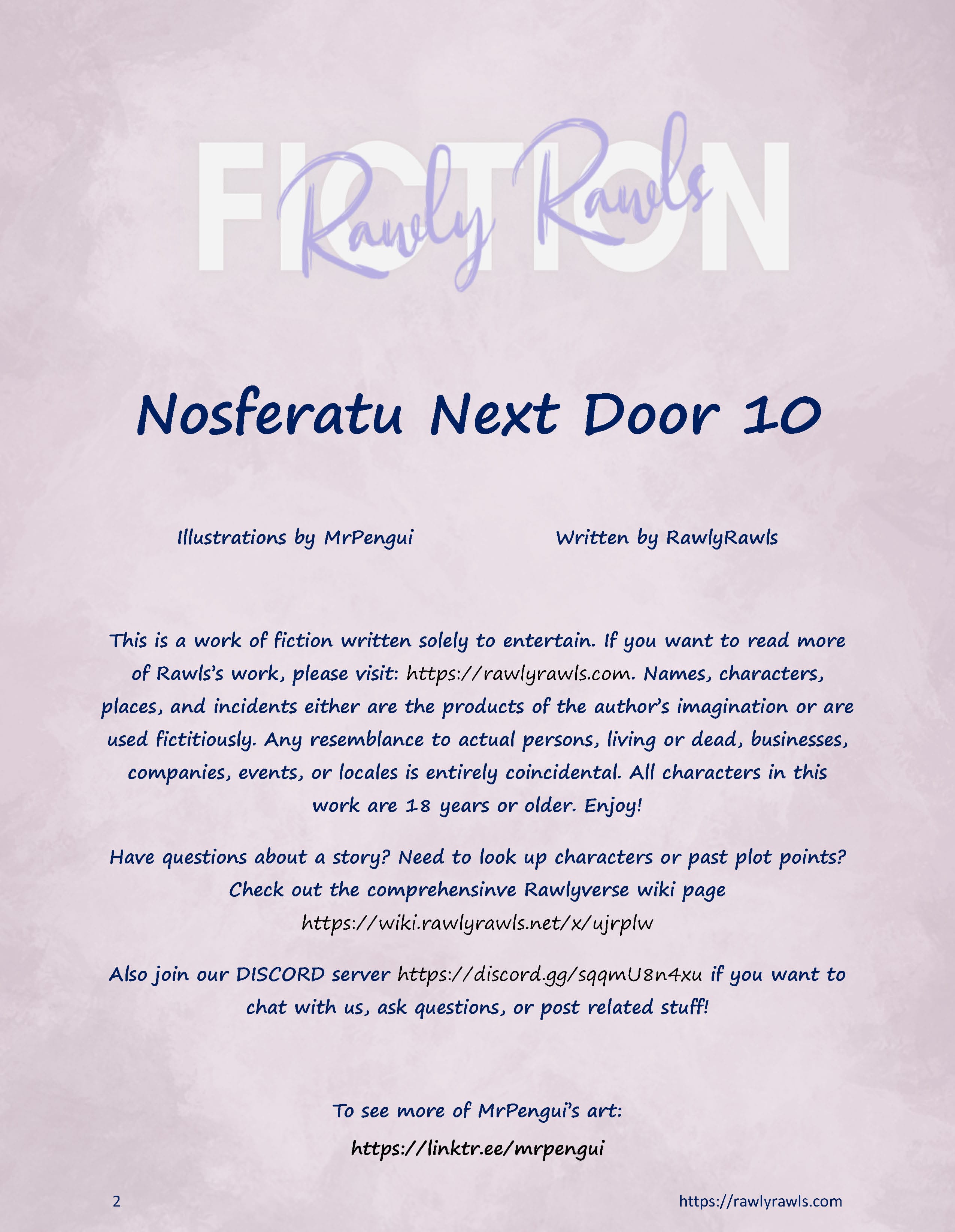 Nosferatu Next Door [MrPengui , RawlyRawls] 10 . Nosferatu Next Door - Chapter 10 [MrPengui , RawlyRawls] – page 2