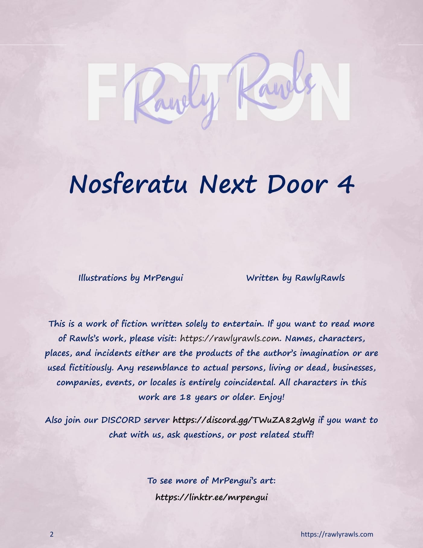 Nosferatu Next Door [MrPengui , RawlyRawls] 4 . Nosferatu Next Door - Chapter 4 [MrPengui , RawlyRawls] – page 2