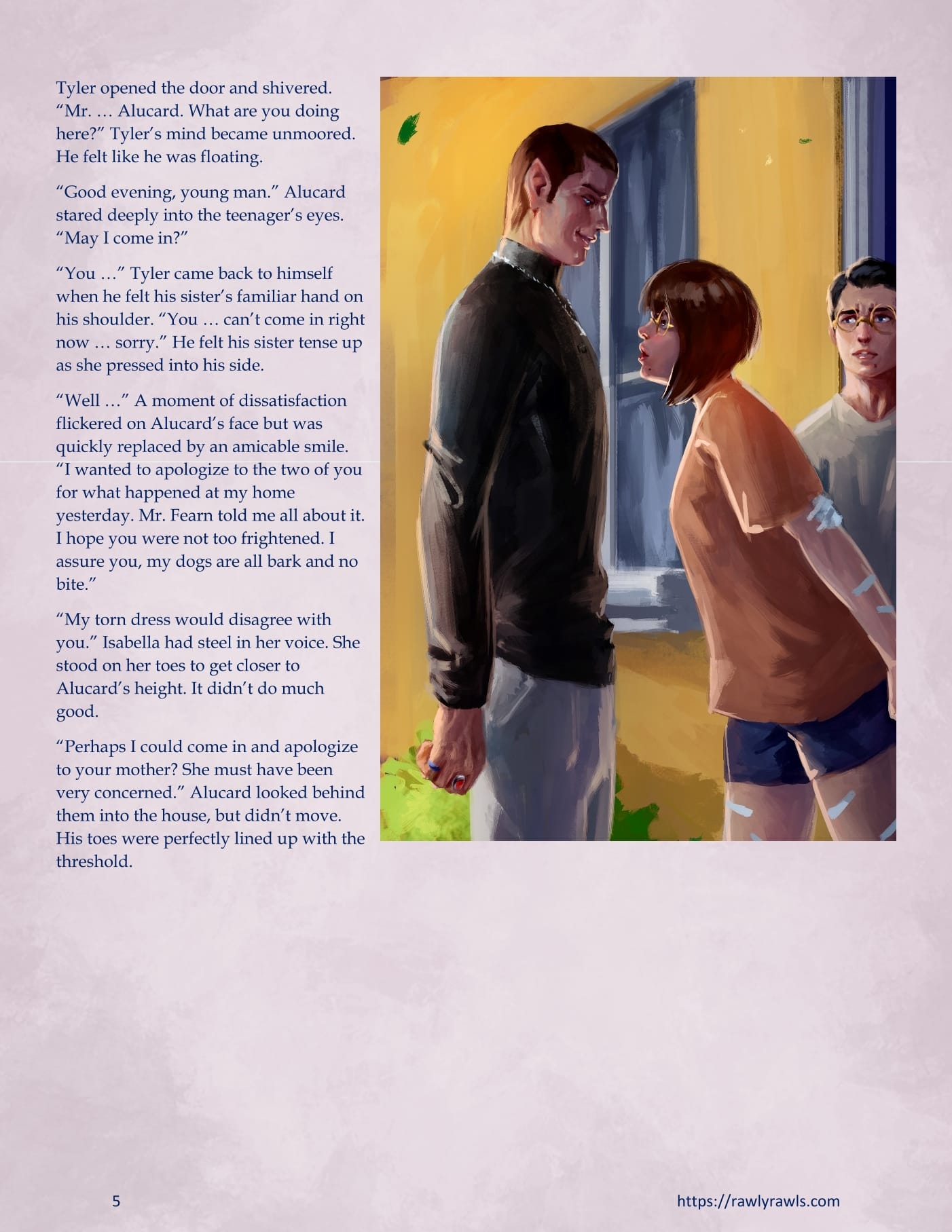 Nosferatu Next Door [MrPengui , RawlyRawls] 4 . Nosferatu Next Door - Chapter 4 [MrPengui , RawlyRawls] – page 5