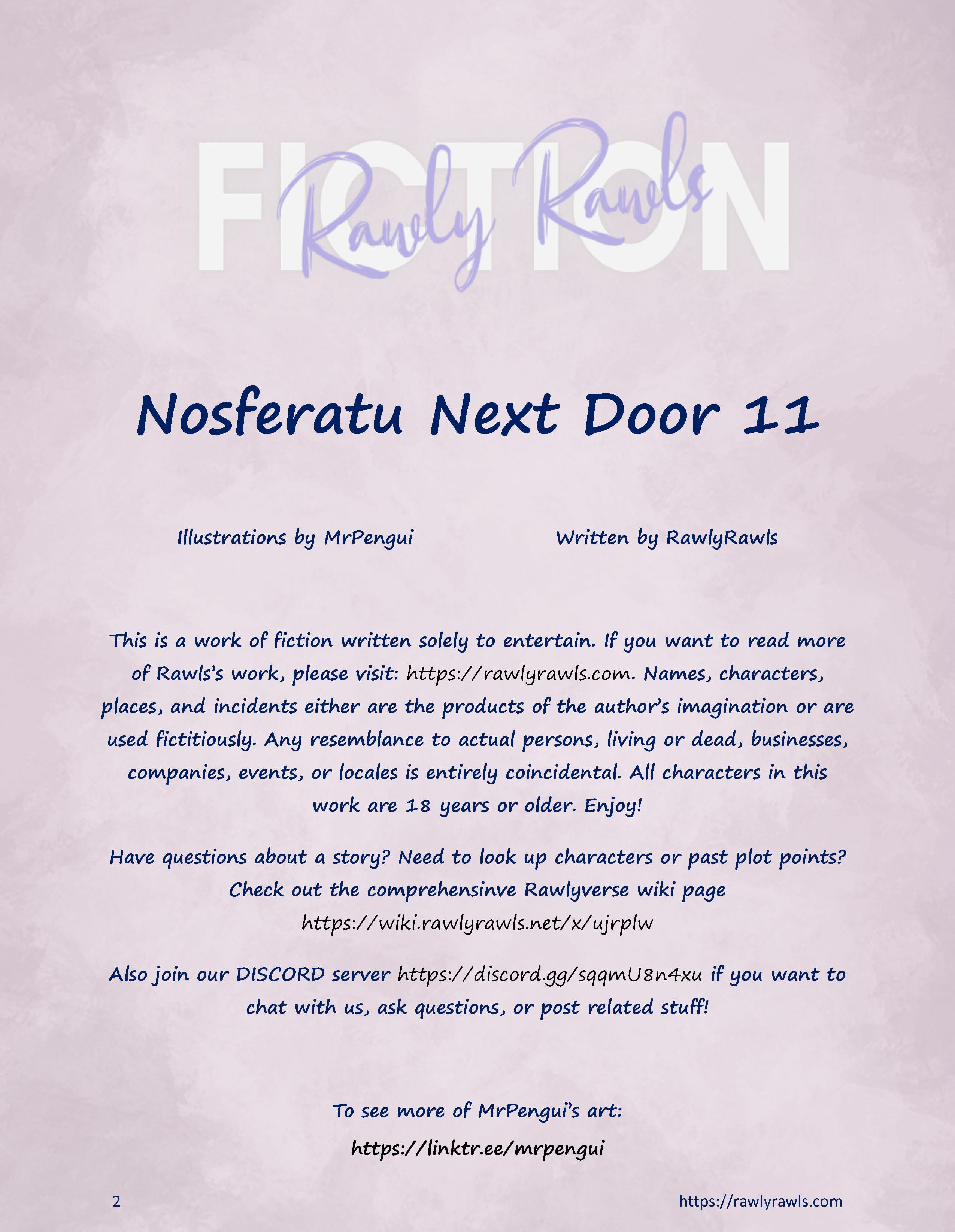Nosferatu Next Door [MrPengui , RawlyRawls] 11 . Nosferatu Next Door - Chapter 11 [MrPengui , RawlyRawls] – page 2