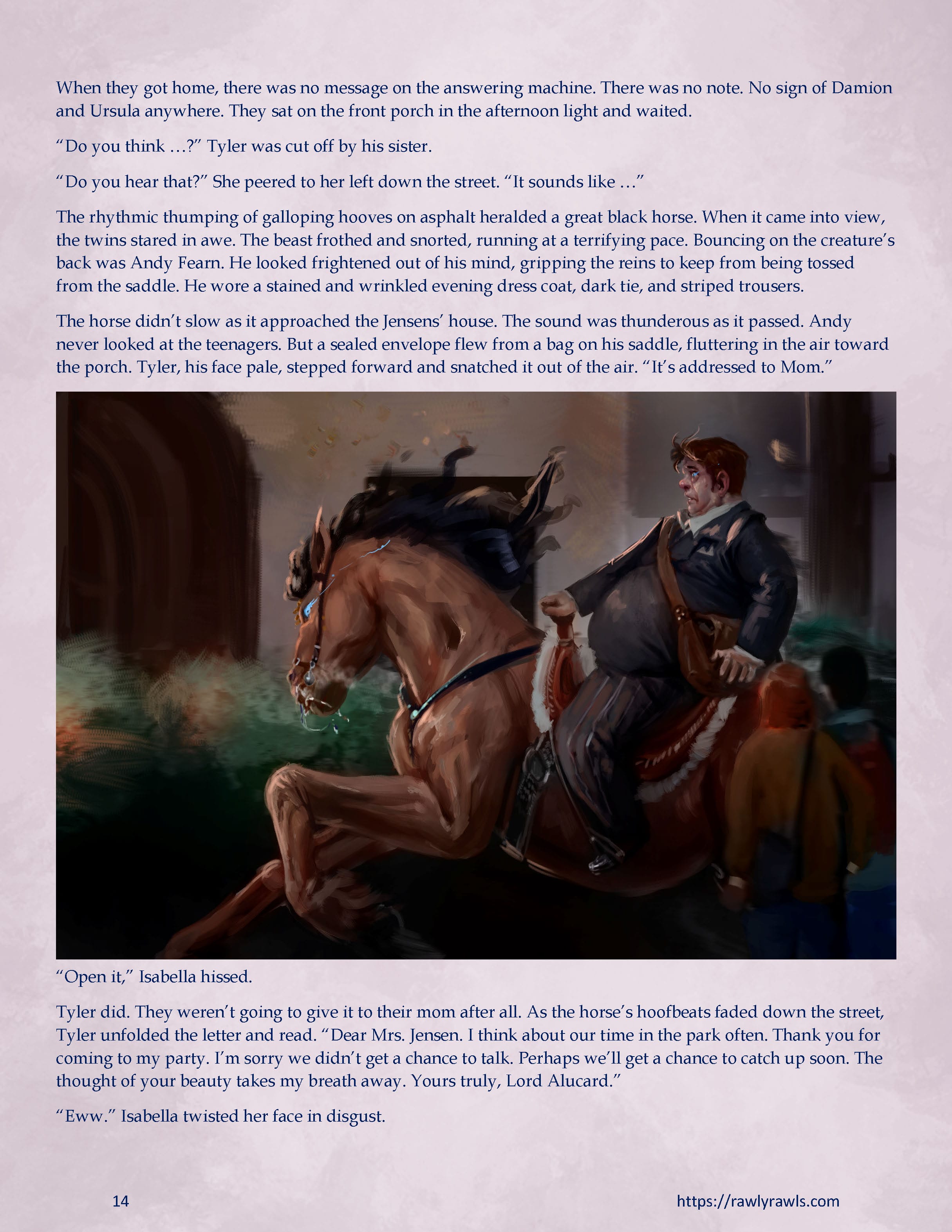 Nosferatu Next Door [MrPengui , RawlyRawls] 8 . Nosferatu Next Door - Chapter 8 [MrPengui , RawlyRawls] – page 14
