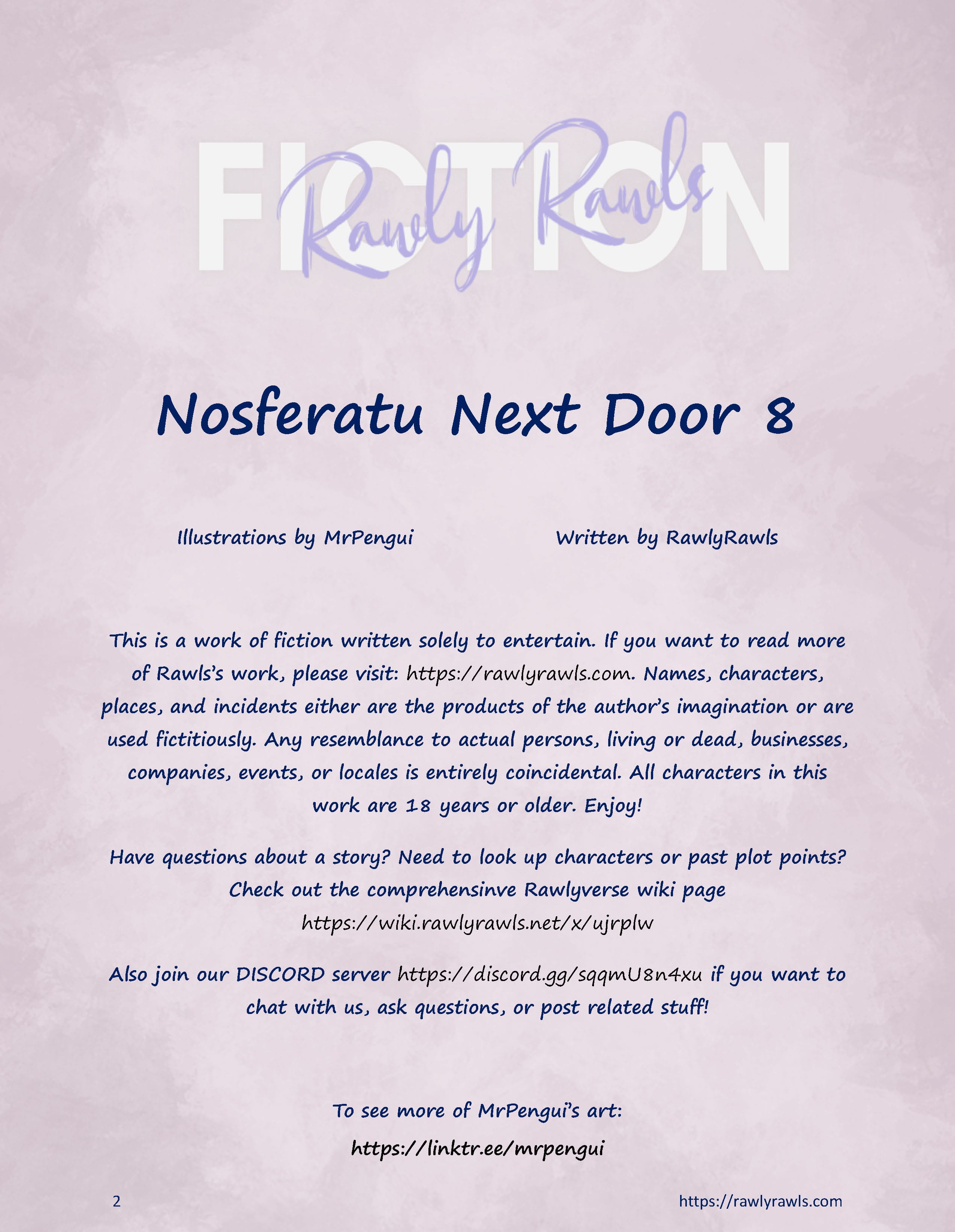 Nosferatu Next Door [MrPengui , RawlyRawls] 8 . Nosferatu Next Door - Chapter 8 [MrPengui , RawlyRawls] – page 2