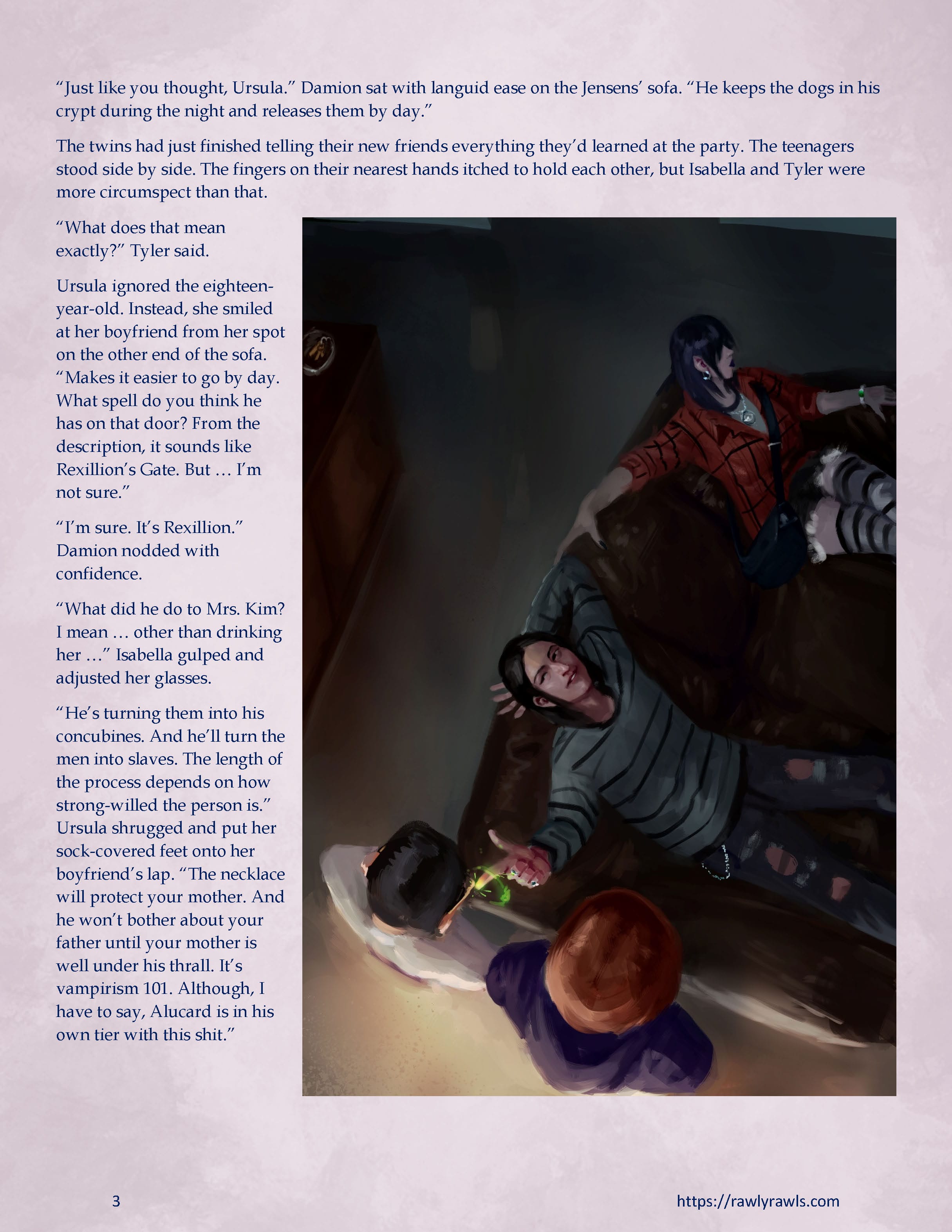 Nosferatu Next Door [MrPengui , RawlyRawls] 8 . Nosferatu Next Door - Chapter 8 [MrPengui , RawlyRawls] – page 3