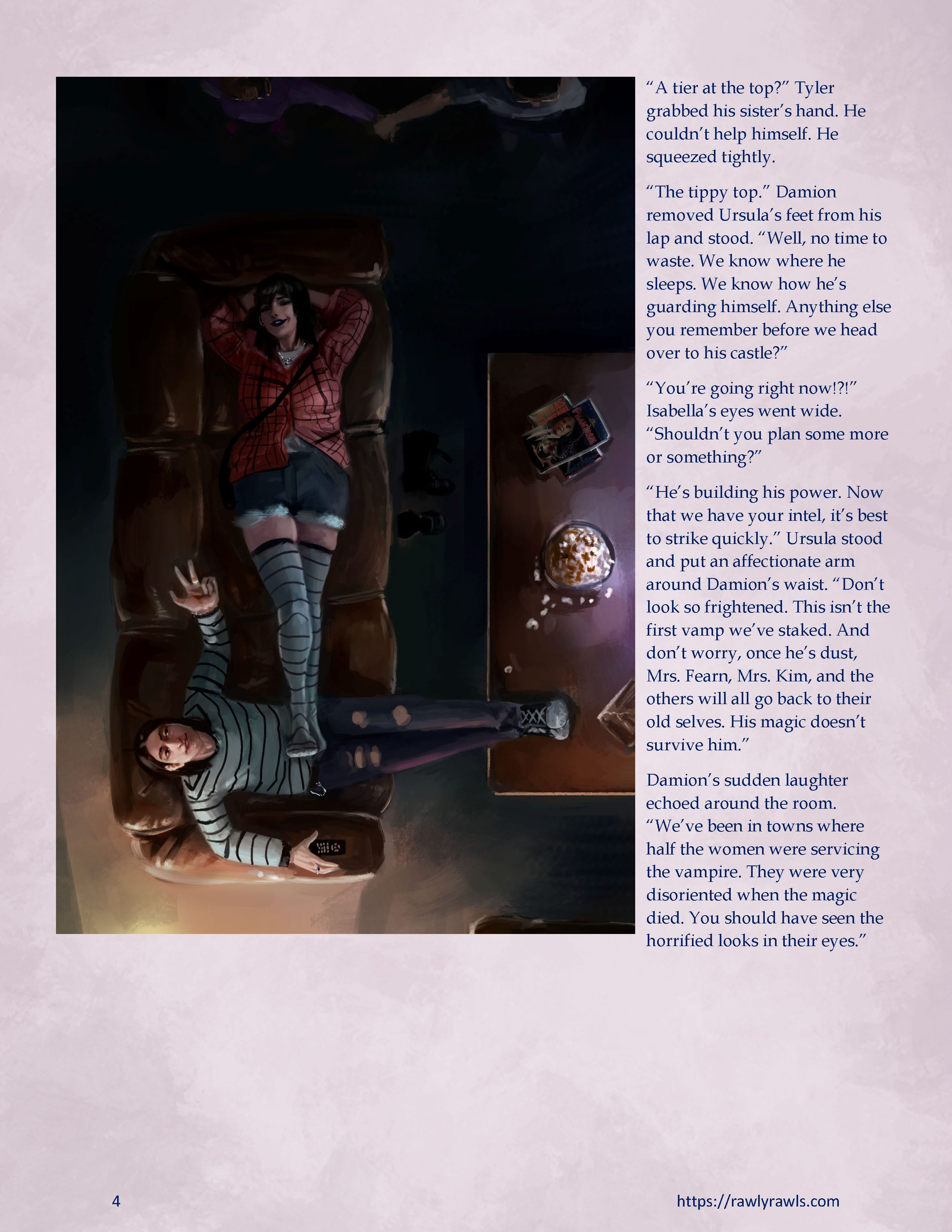 Nosferatu Next Door [MrPengui , RawlyRawls] 8 . Nosferatu Next Door - Chapter 8 [MrPengui , RawlyRawls] – page 4