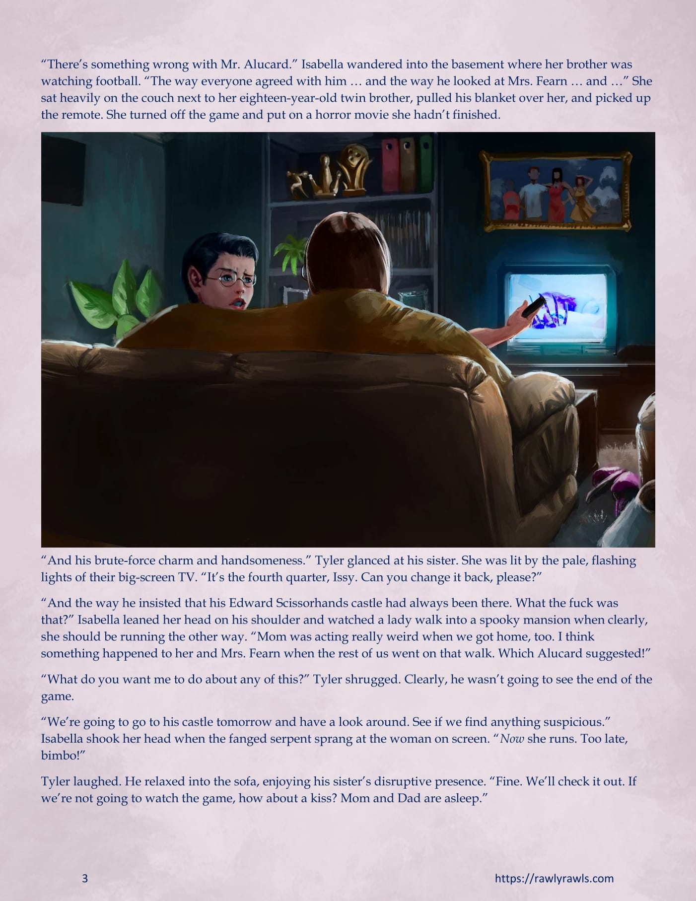 Nosferatu Next Door [MrPengui , RawlyRawls] 3 . Nosferatu Next Door - Chapter 3 [MrPengui , RawlyRawls] – page 3