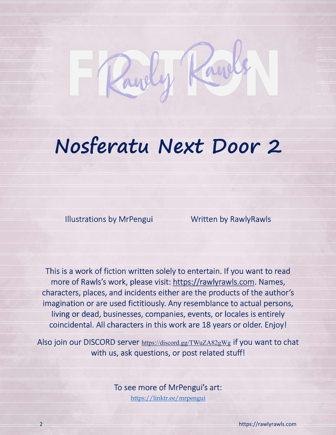 Nosferatu Next Door [MrPengui , RawlyRawls] 2 . Nosferatu Next Door - Chapter 2 [MrPengui , RawlyRawls] – page 2