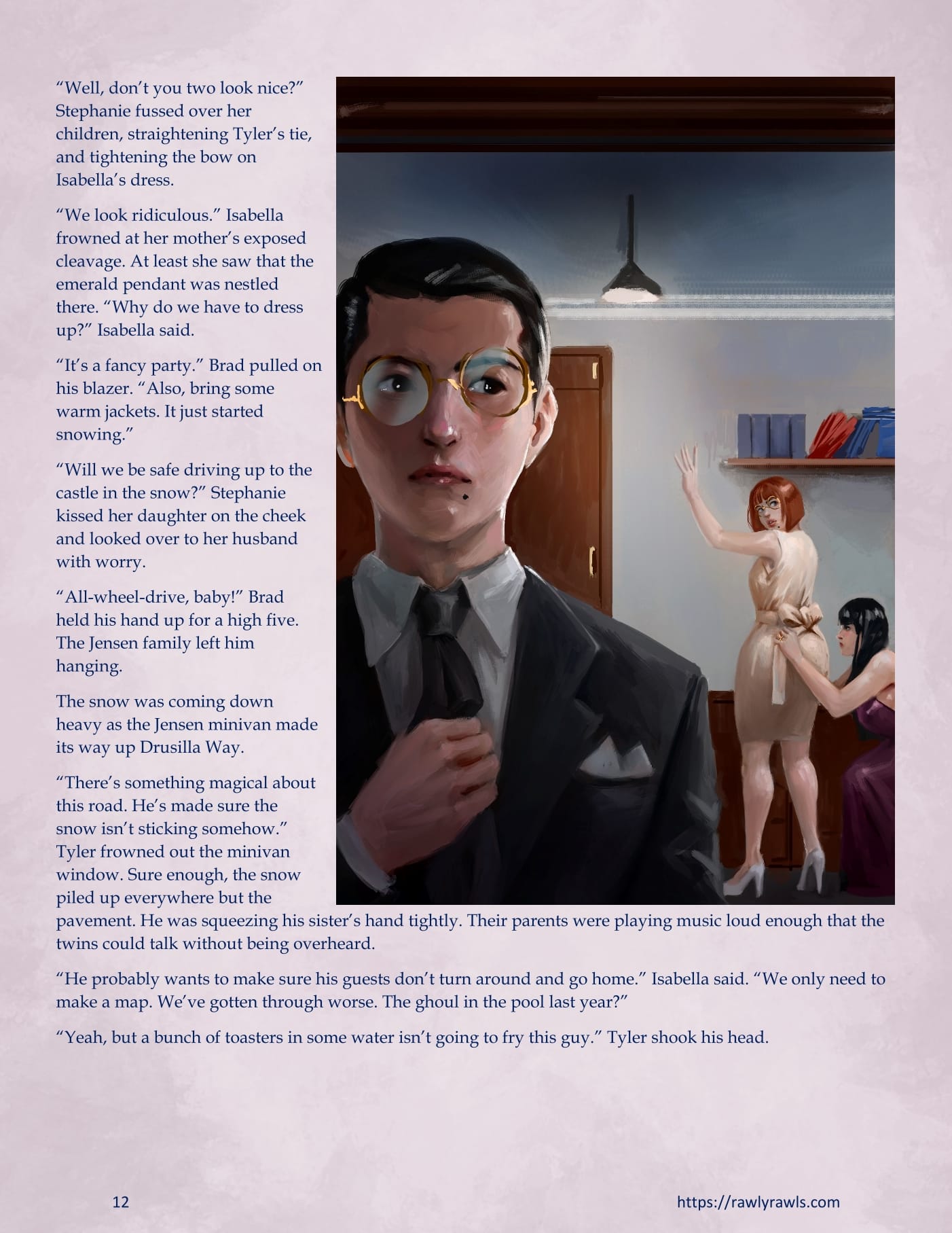 Nosferatu Next Door [MrPengui , RawlyRawls] 6 . Nosferatu Next Door - Chapter 6 [MrPengui , RawlyRawls] – page 12