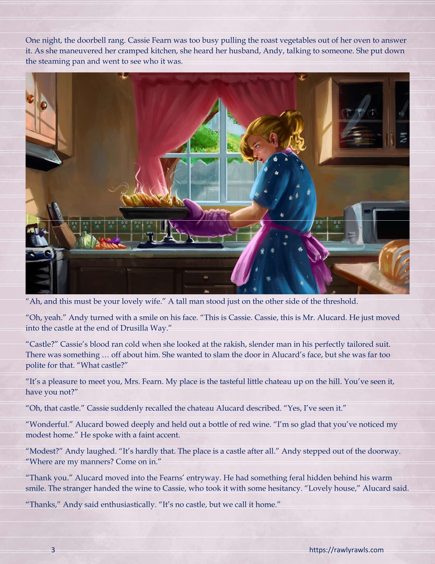 Nosferatu Next Door [MrPengui , RawlyRawls] 1 . Nosferatu Next Door - Chapter 1 [MrPengui , RawlyRawls] – page 3