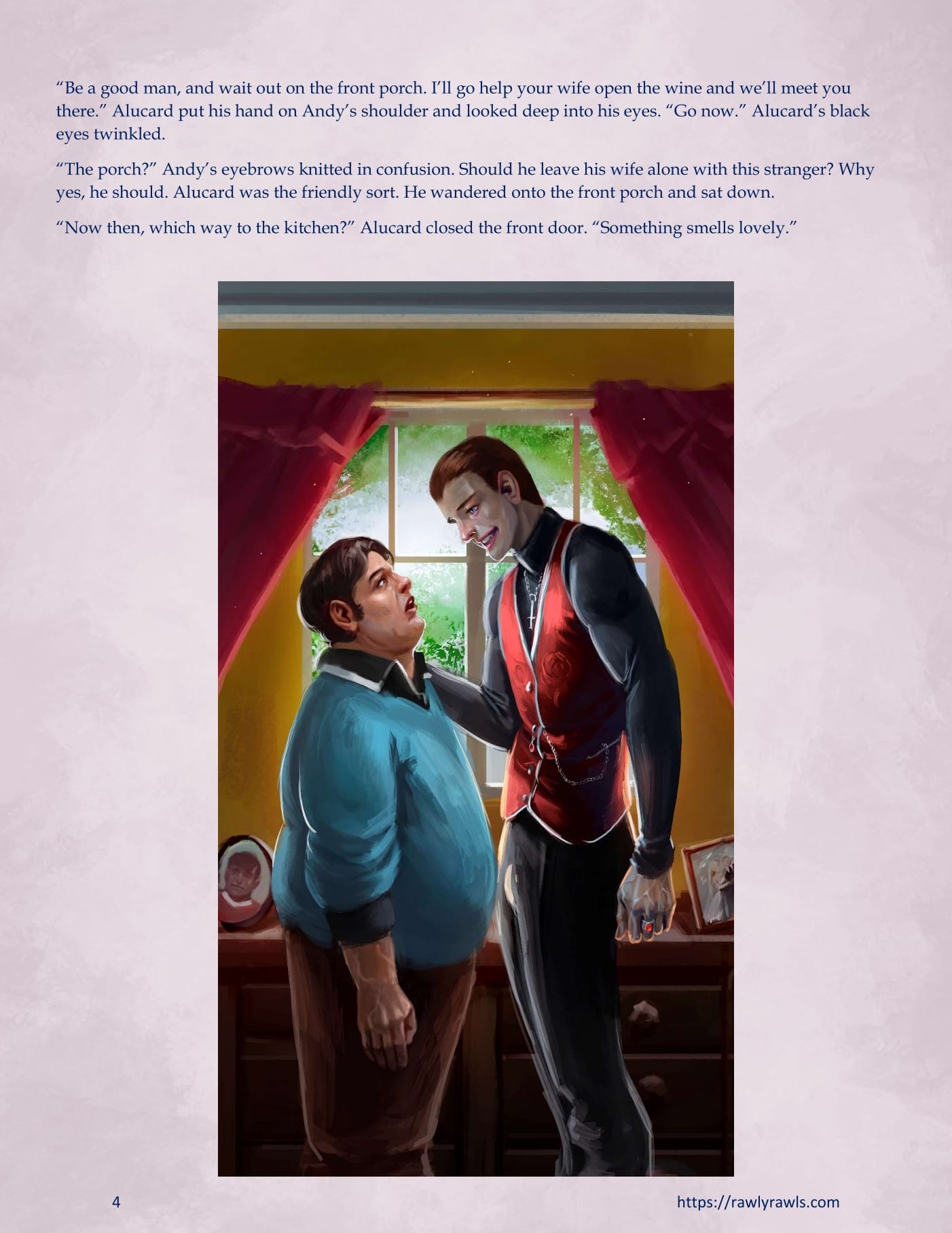 Nosferatu Next Door [MrPengui , RawlyRawls] 1 . Nosferatu Next Door - Chapter 1 [MrPengui , RawlyRawls] – page 4