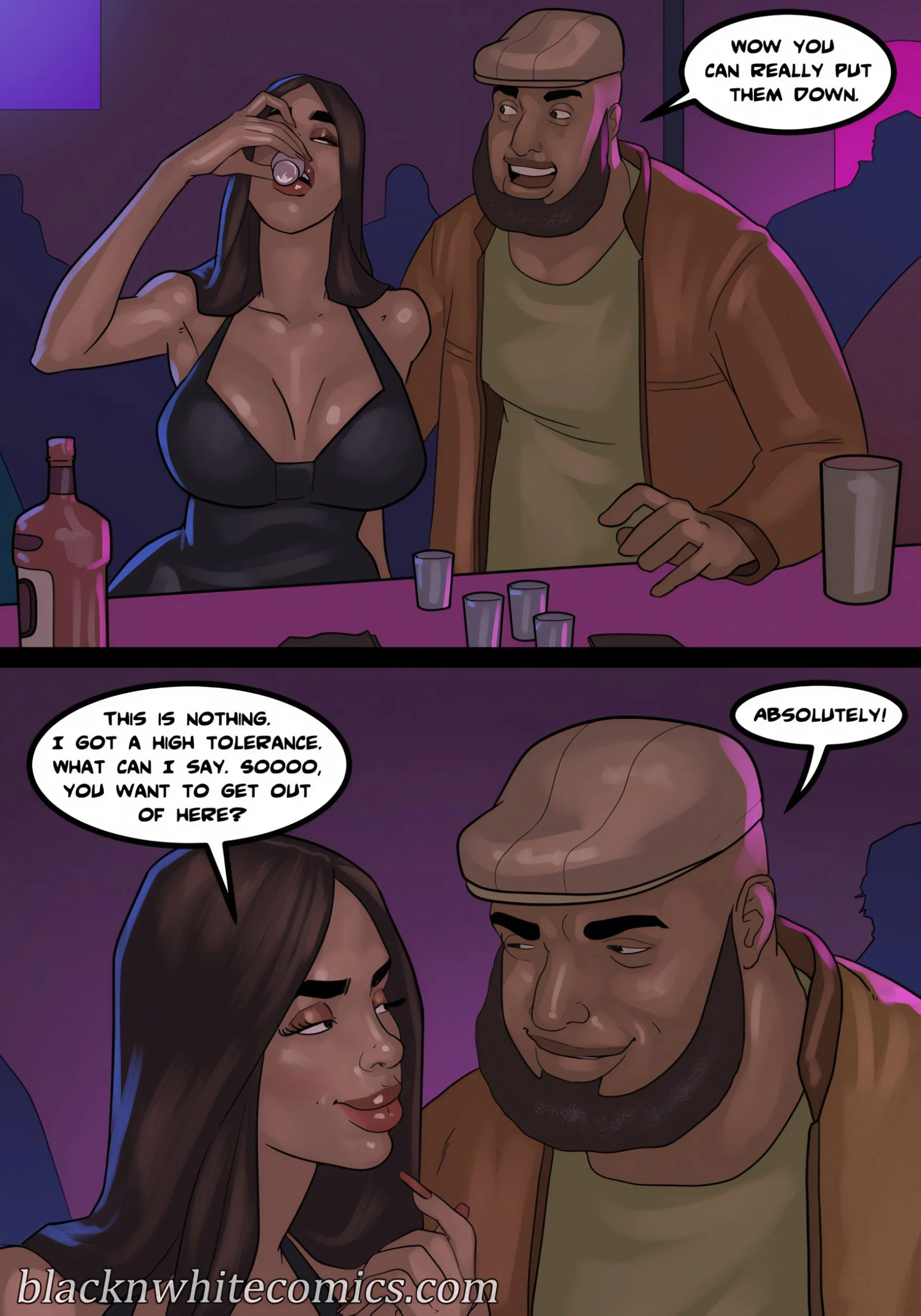 Apartment 1B [BlackNWhiteComics] 1 . Apartment 1B - Chapter 1 [BlackNWhiteComics] – page 10