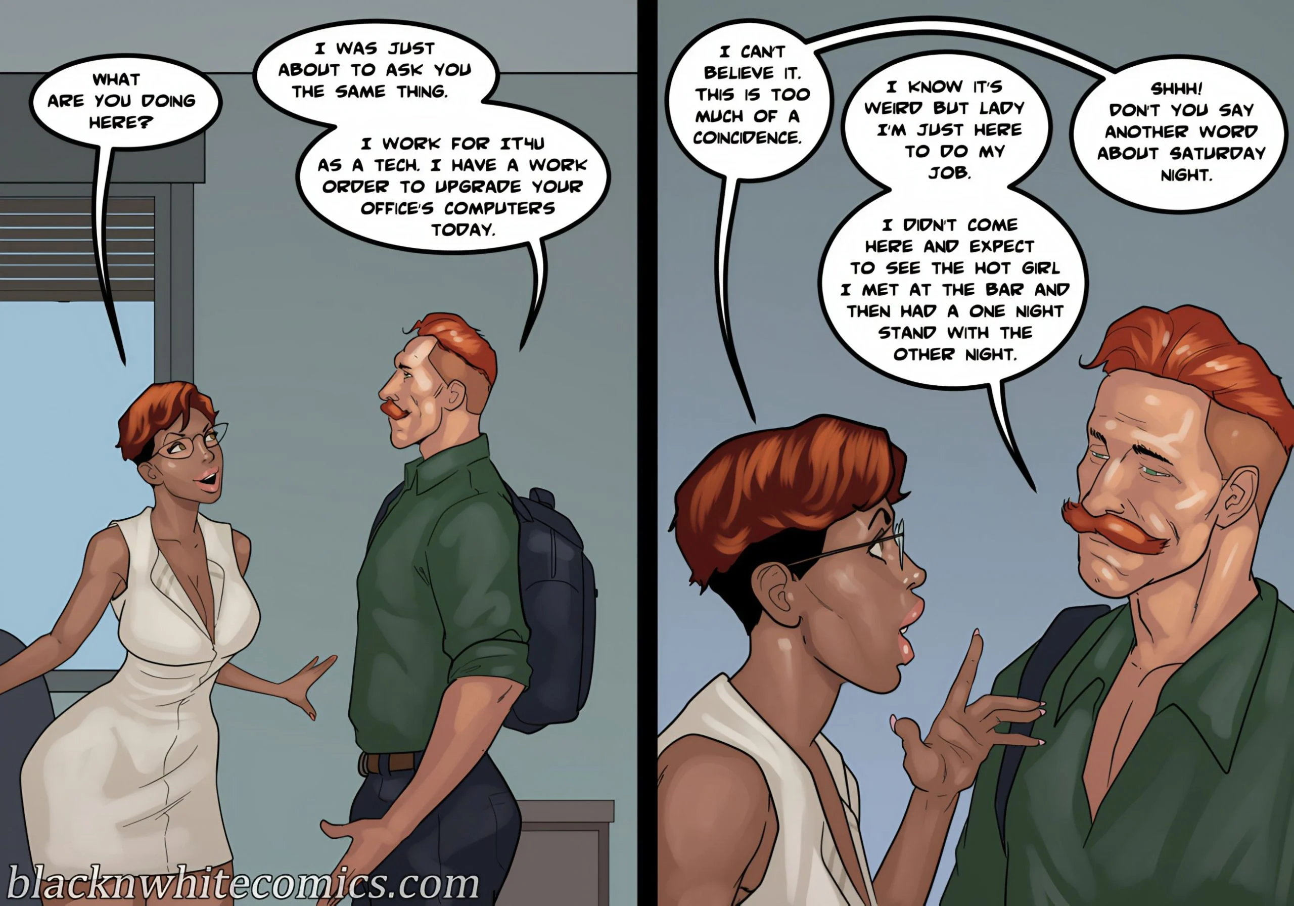 Apartment 1B [BlackNWhiteComics] 1 . Apartment 1B - Chapter 1 [BlackNWhiteComics] – page 33