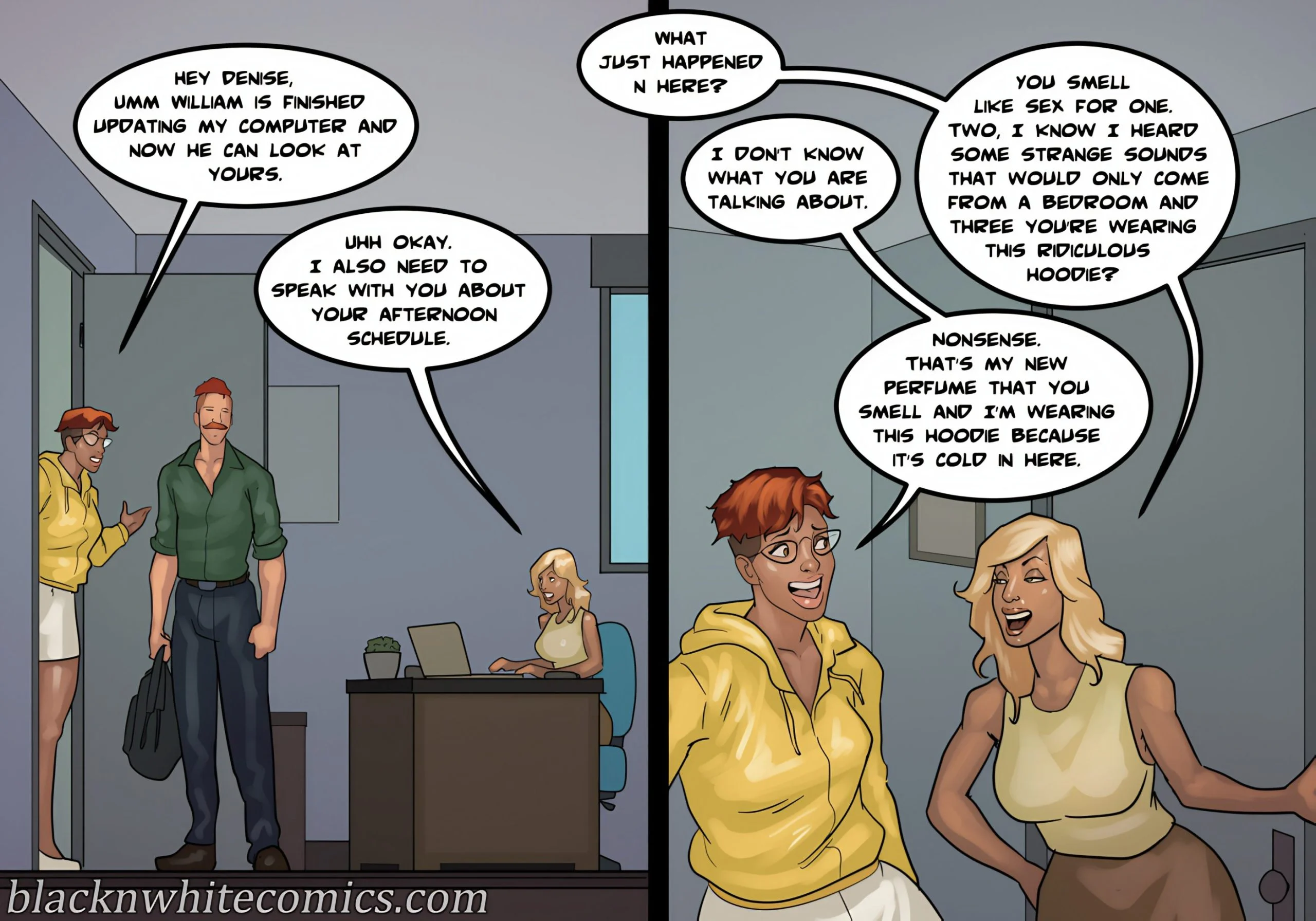 Apartment 1B [BlackNWhiteComics] 1 . Apartment 1B - Chapter 1 [BlackNWhiteComics] – page 59