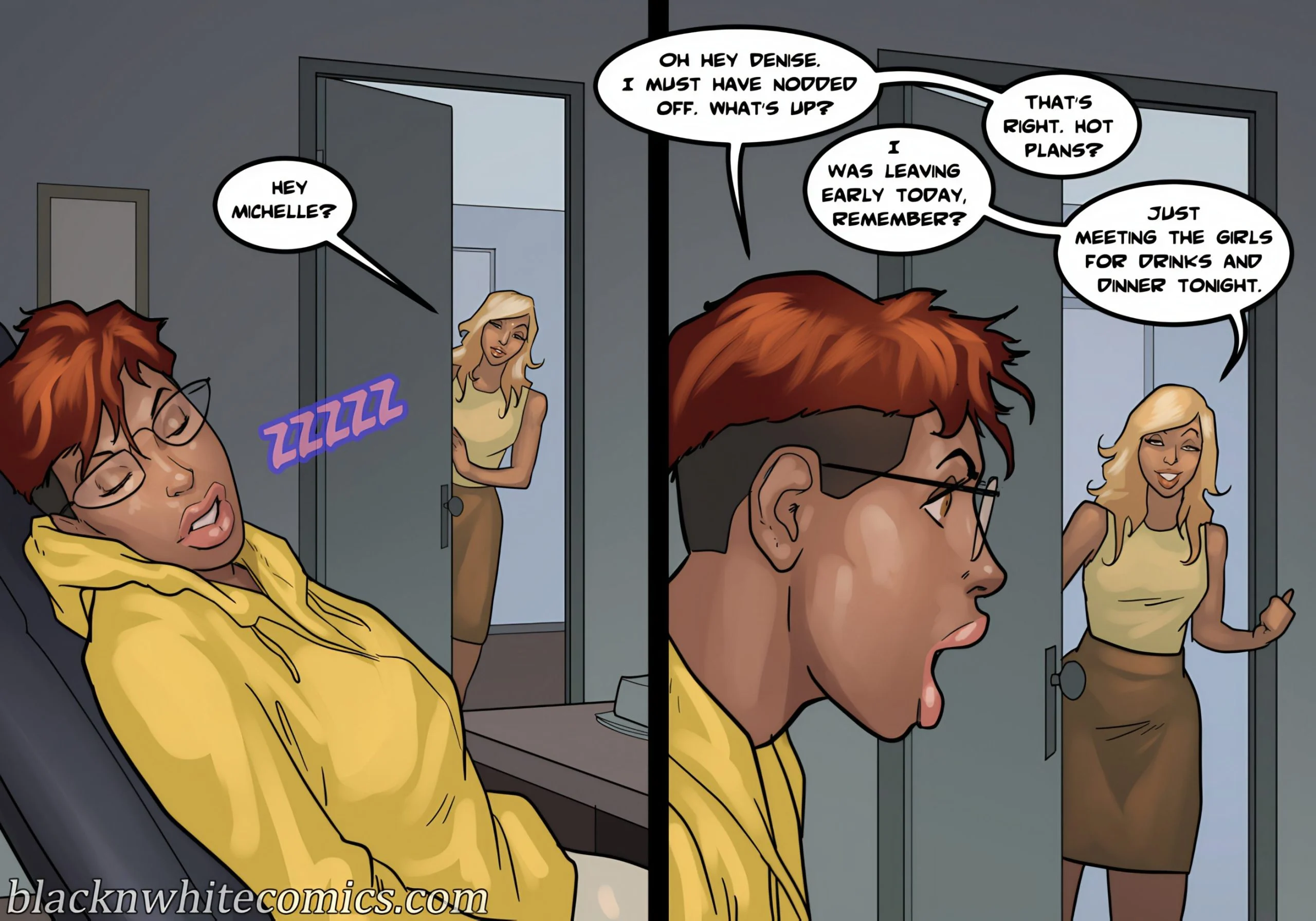 Apartment 1B [BlackNWhiteComics] 1 . Apartment 1B - Chapter 1 [BlackNWhiteComics] – page 65
