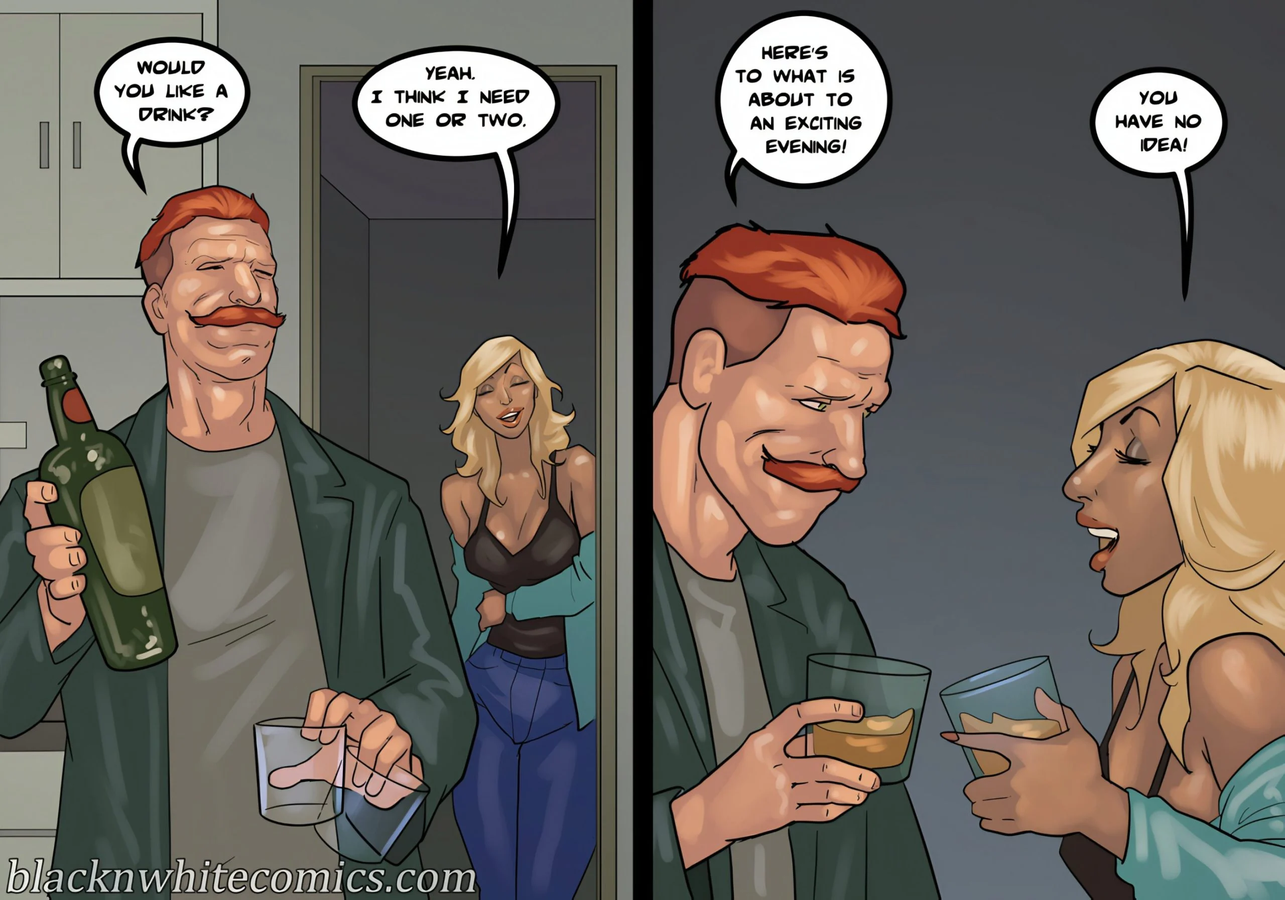 Apartment 1B [BlackNWhiteComics] 1 . Apartment 1B - Chapter 1 [BlackNWhiteComics] – page 74