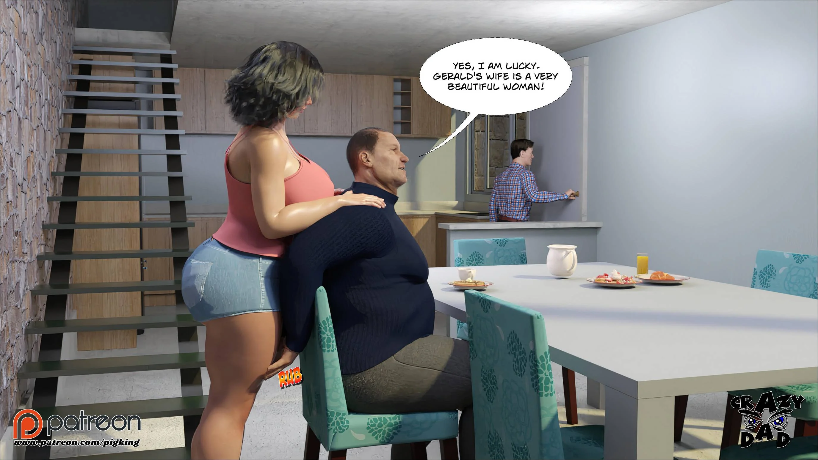 Mom’s Help [CrazyDad3D] 55 . Mom's Help - Chapter 55 [CrazyDad3D] – page 16