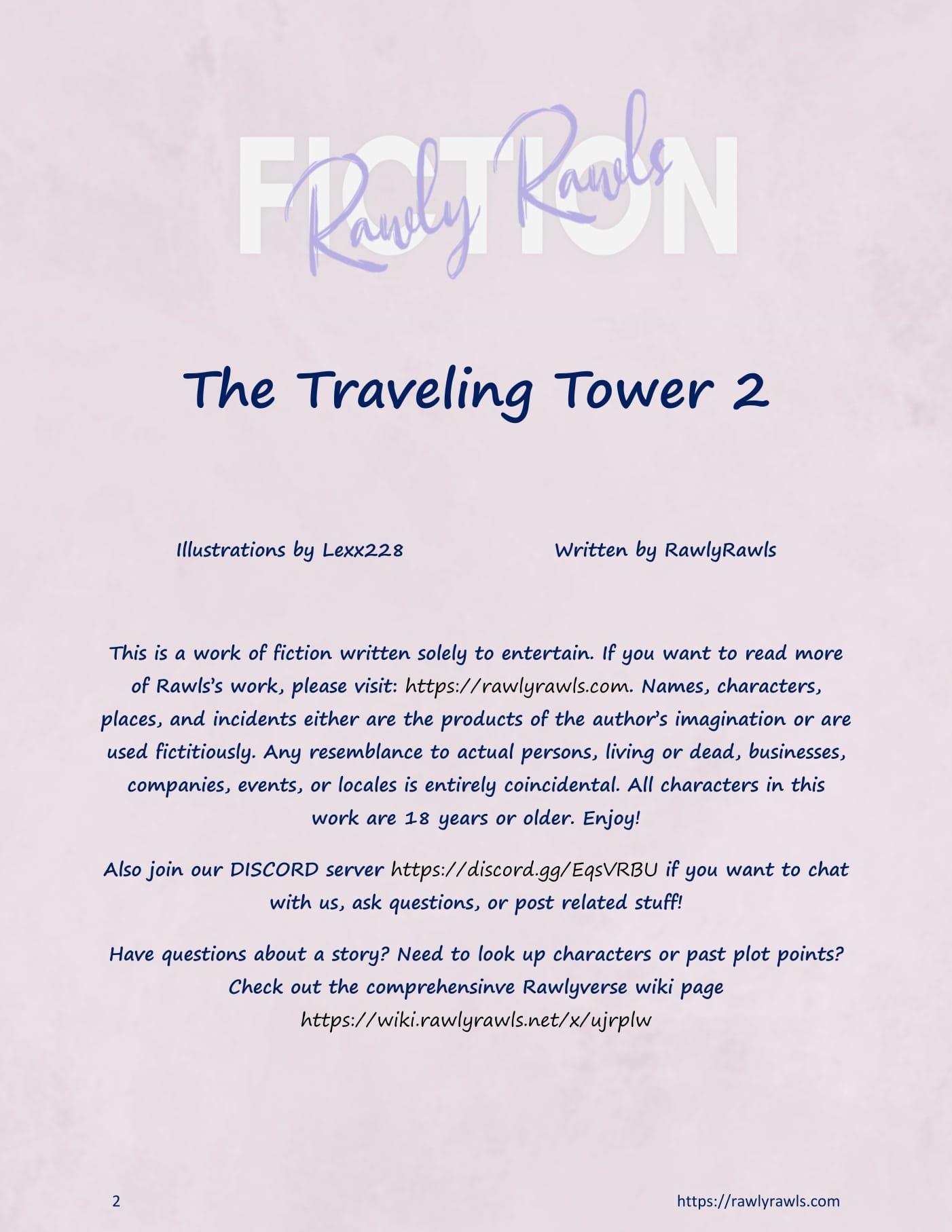 The Traveling Tower [Lexx228 , RawlyRawls] 2 . The Traveling Tower - Chapter 2 [Lexx228 , RawlyRawls] – page 2