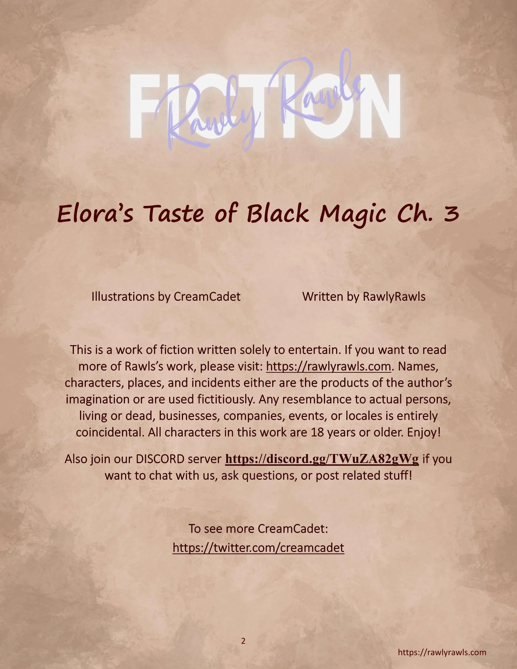 Elora’s Taste of Black Magic [CreamCadet , RawlyRawls] 3 . Elora’s Taste of Black Magic - Chapter 3 [CreamCadet , RawlyRawls] – page 2