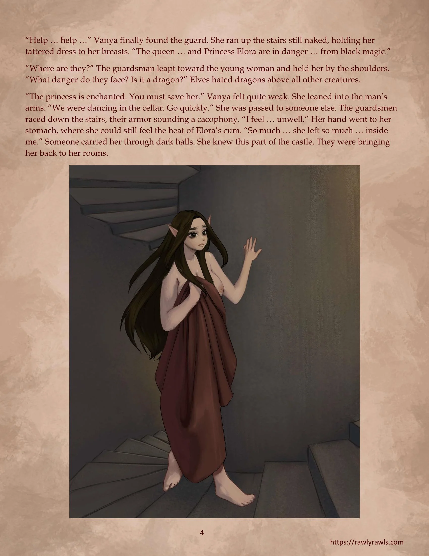 Elora’s Taste of Black Magic [CreamCadet , RawlyRawls] 3 . Elora’s Taste of Black Magic - Chapter 3 [CreamCadet , RawlyRawls] – page 4