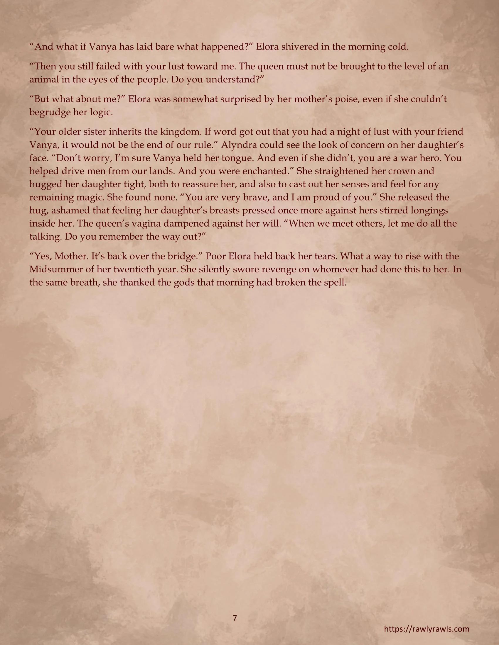 Elora’s Taste of Black Magic [CreamCadet , RawlyRawls] 3 . Elora’s Taste of Black Magic - Chapter 3 [CreamCadet , RawlyRawls] – page 7