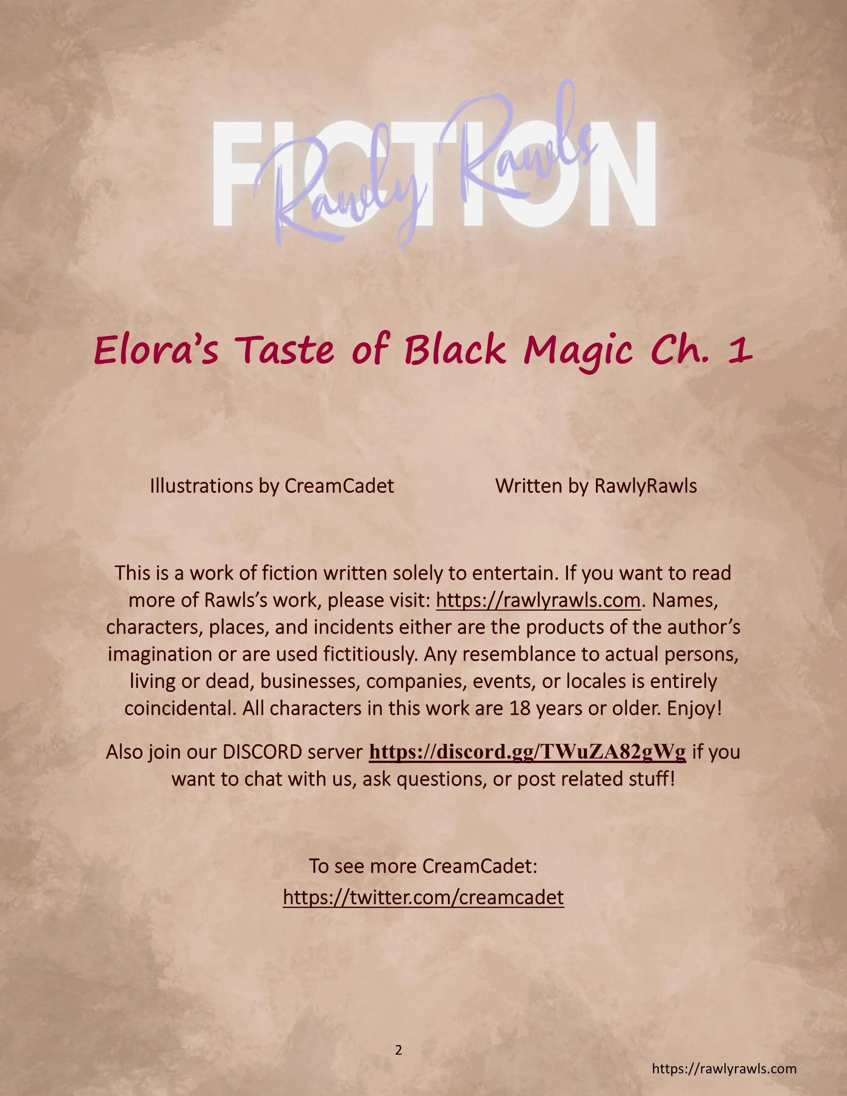 Elora’s Taste of Black Magic [CreamCadet , RawlyRawls] 1 . Elora’s Taste of Black Magic - Chapter 1 [CreamCadet , RawlyRawls] – page 2
